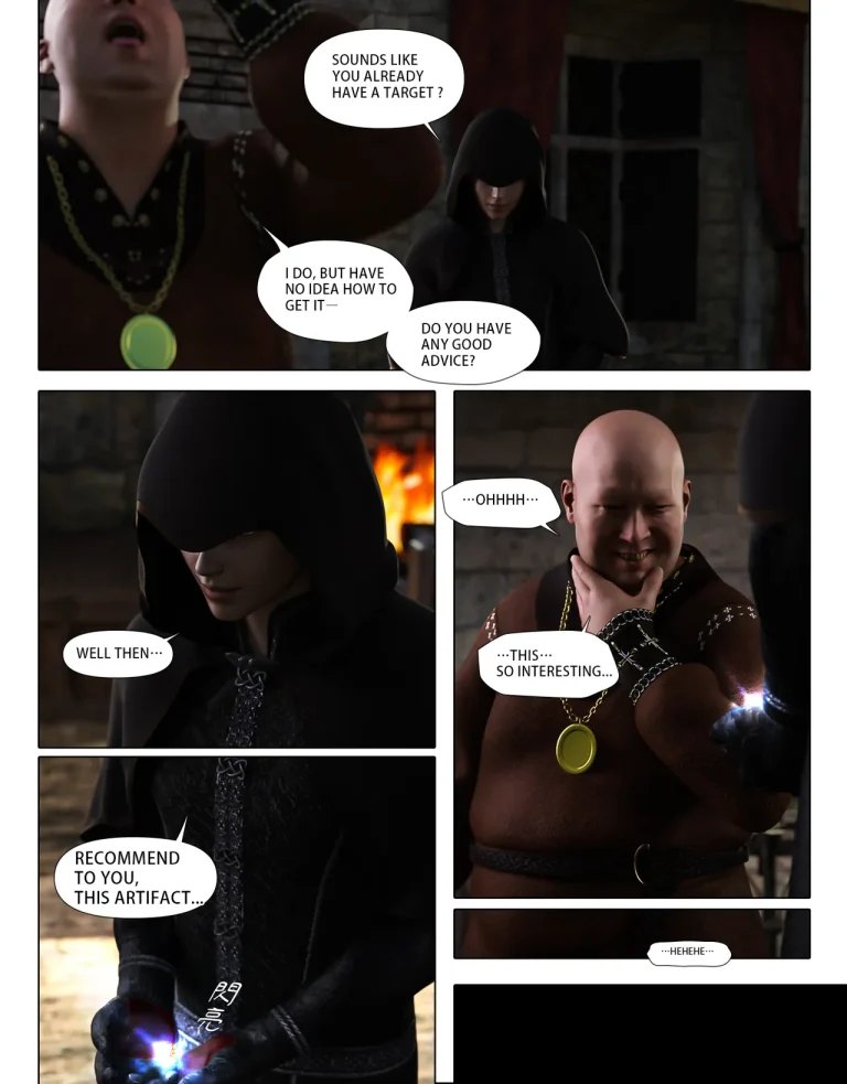 The Rose Fall Into Darkness porn comic picture 15