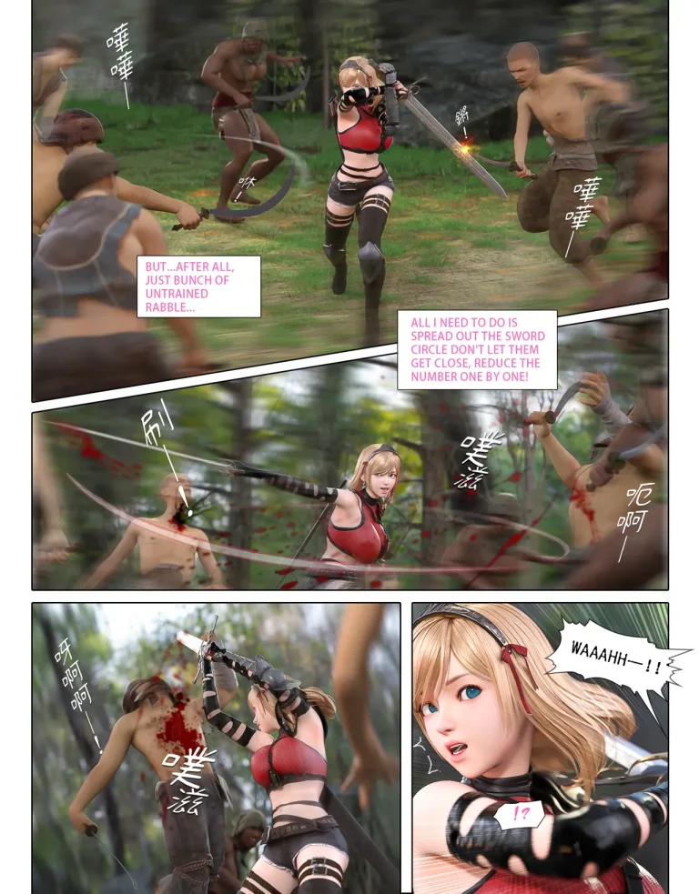 The Rose Fall Into Darkness porn comic picture 19