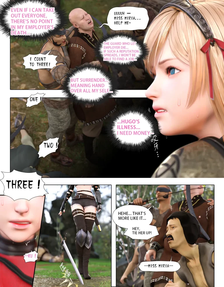 The Rose Fall Into Darkness porn comic picture 21