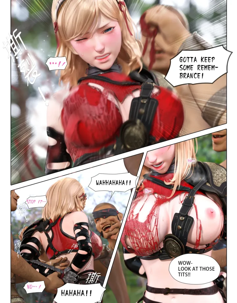 The Rose Fall Into Darkness porn comic picture 23
