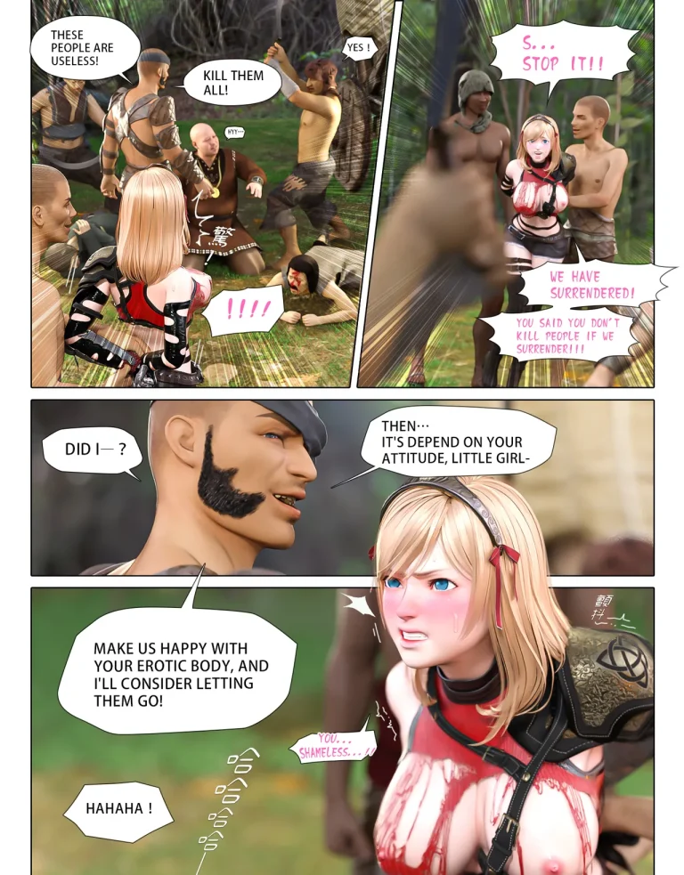 The Rose Fall Into Darkness porn comic picture 28
