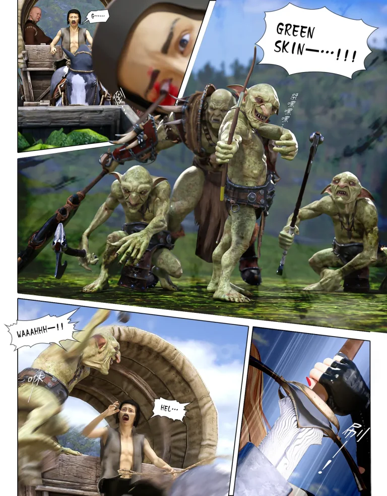 The Rose Fall Into Darkness porn comic picture 3