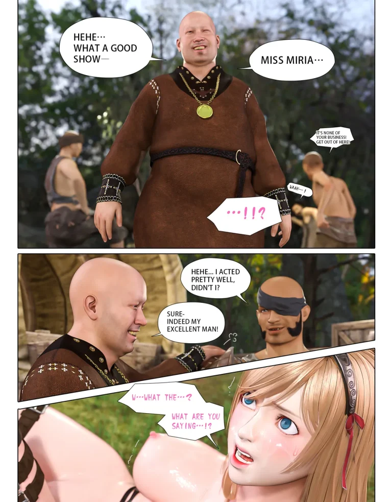 The Rose Fall Into Darkness porn comic picture 54