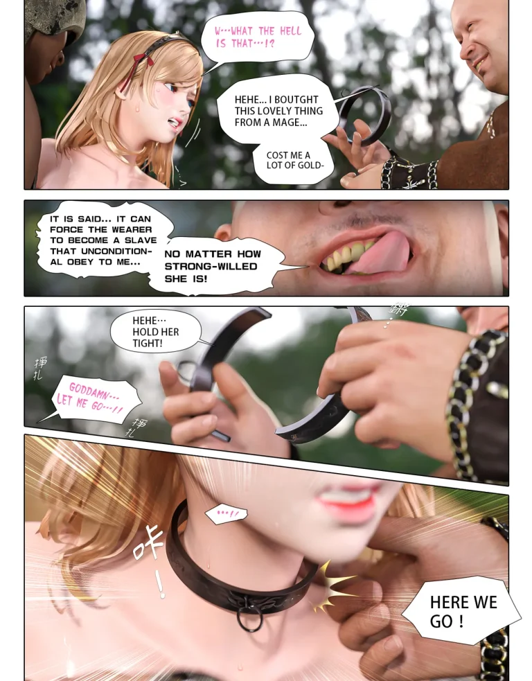 The Rose Fall Into Darkness porn comic picture 59