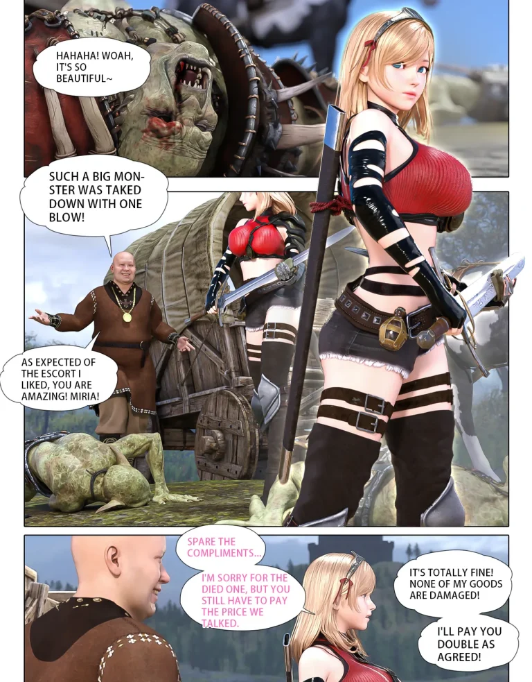The Rose Fall Into Darkness porn comic picture 7