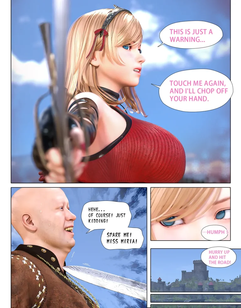 The Rose Fall Into Darkness porn comic picture 9