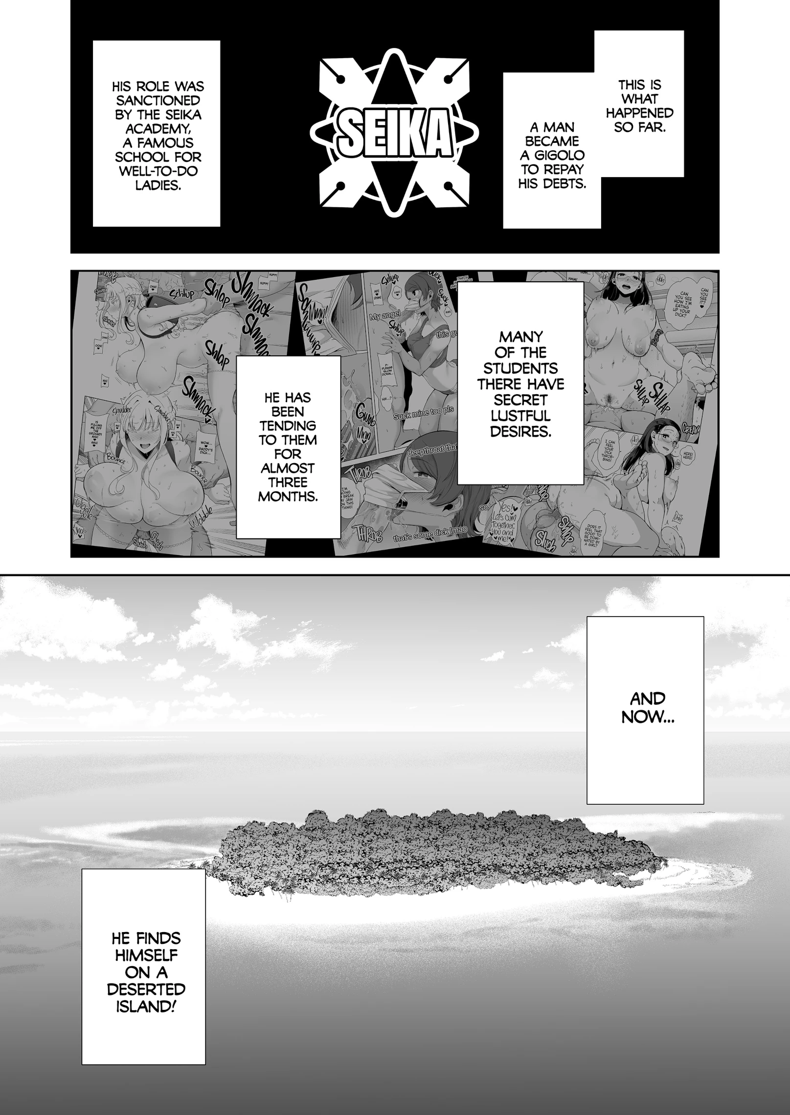 The Seika Girls and the School-Sanctioned Gigolo 6 porn comic picture 3