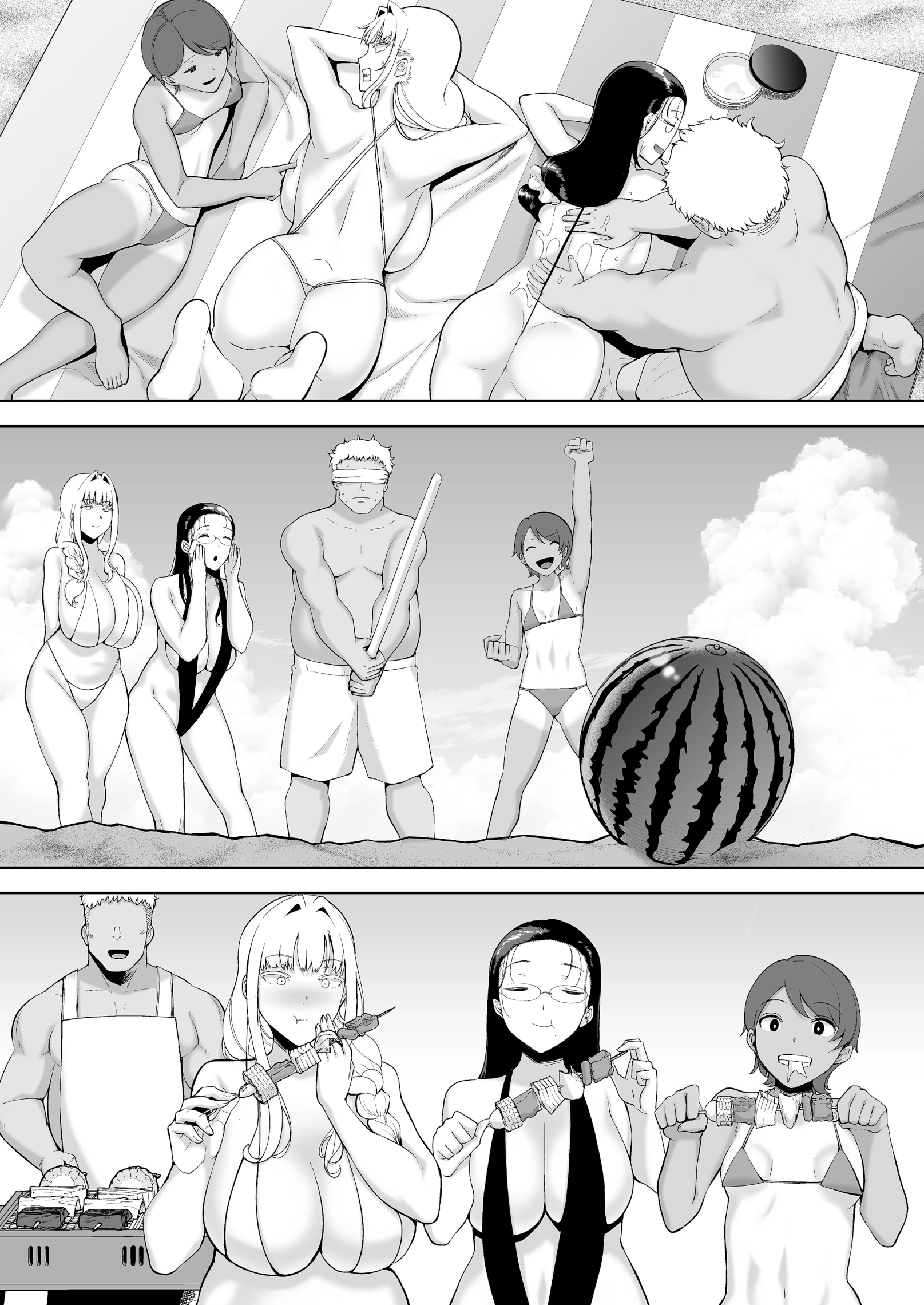 The Seika Girls and the School-Sanctioned Gigolo 6 porn comic picture 9