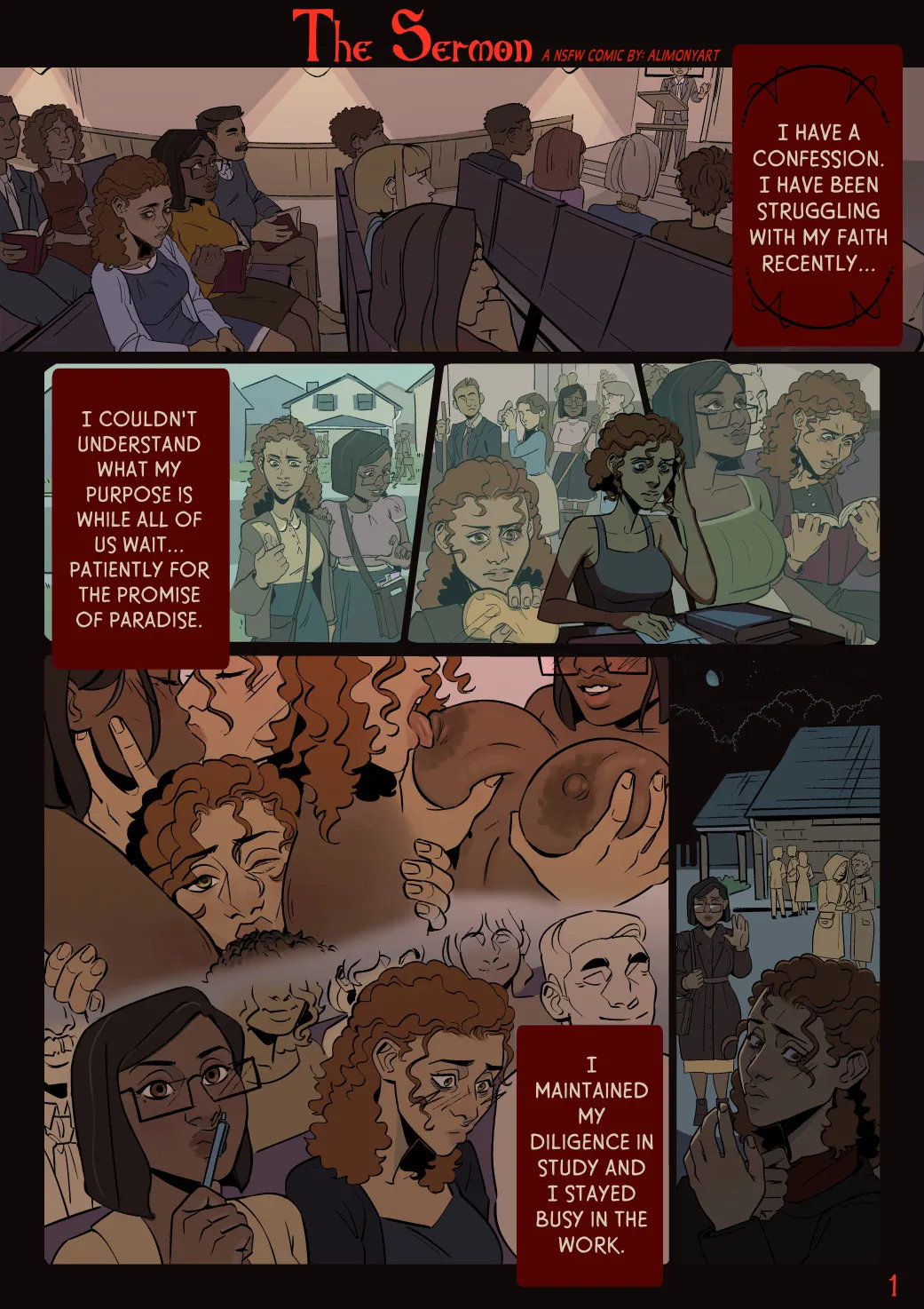 The Sermon porn comic picture 2