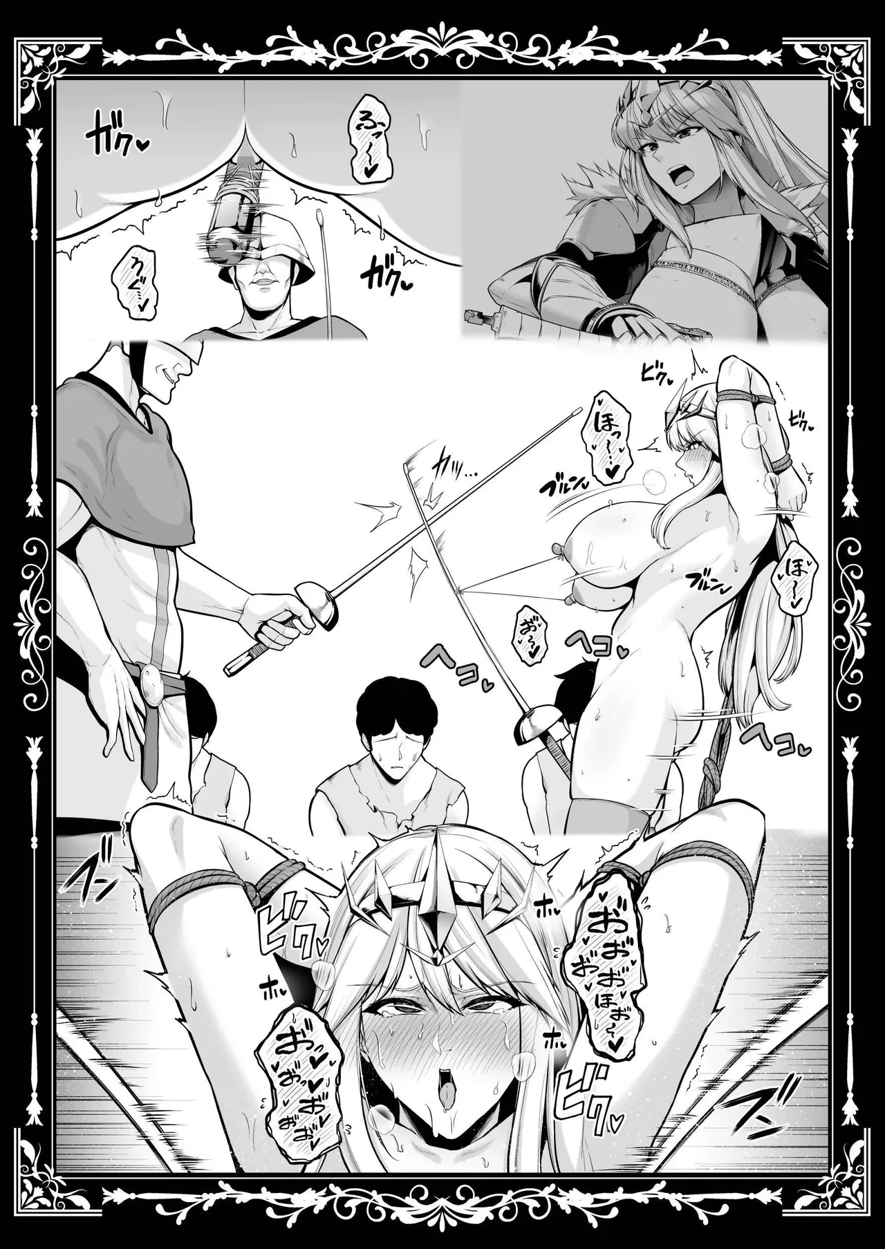 The Servile Sluts of National Disgrace ~Fallen kingdom~ | Kokujoku no Merei -Fallen kingdom- porn comic picture 131