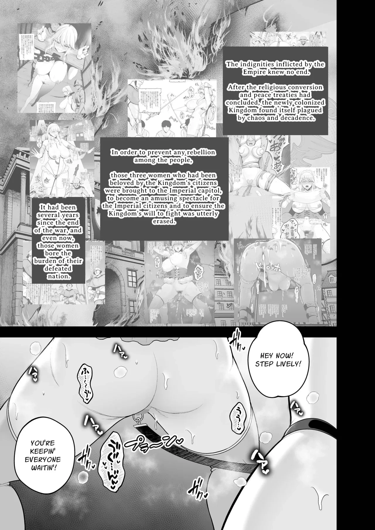 The Servile Sluts of National Disgrace ~Fallen kingdom~ | Kokujoku no Merei -Fallen kingdom- porn comic picture 77