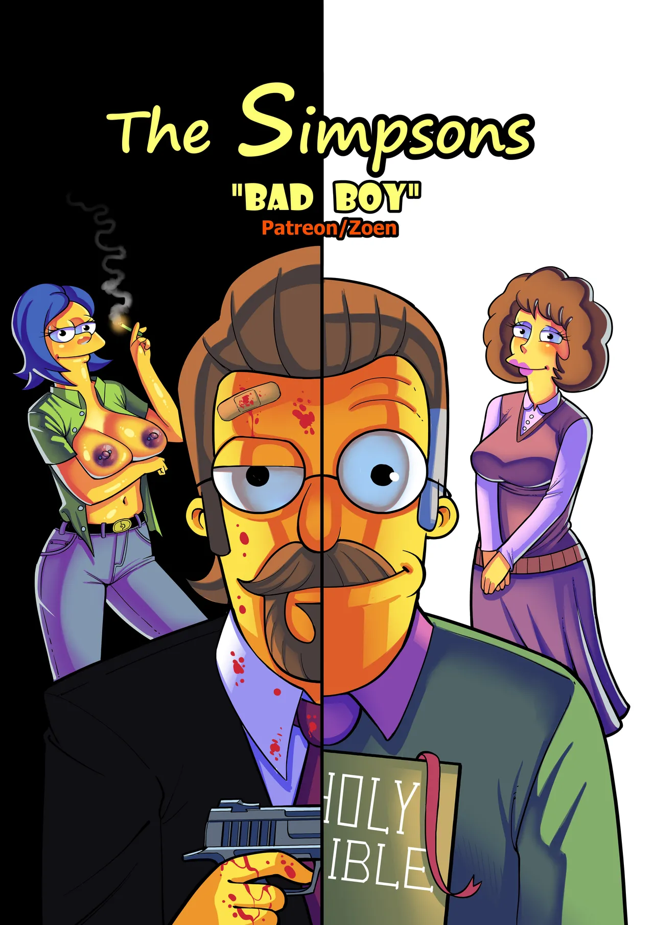 The Simpsons "Bad Boy" (Ongoing) porn comic picture 1