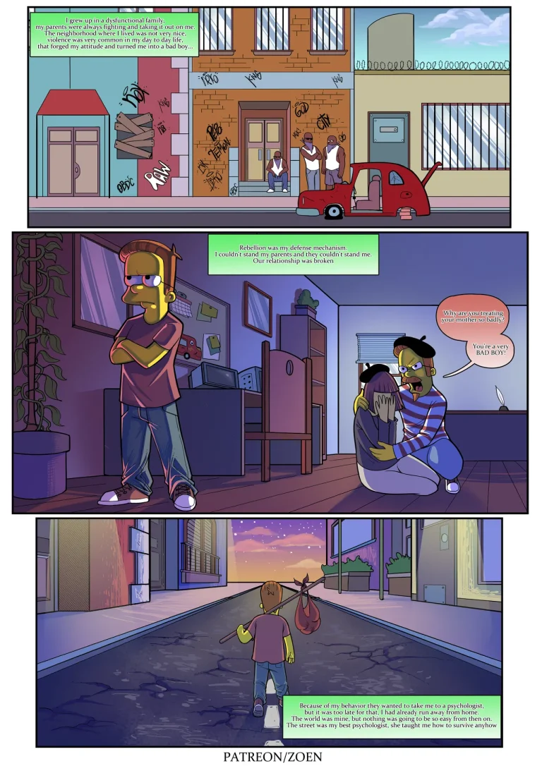 The Simpsons "Bad Boy" (Ongoing) porn comic picture 3