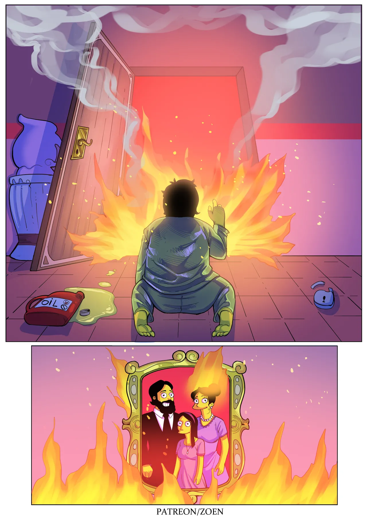 The Simpsons "Bad Boy" (Ongoing) porn comic picture 31