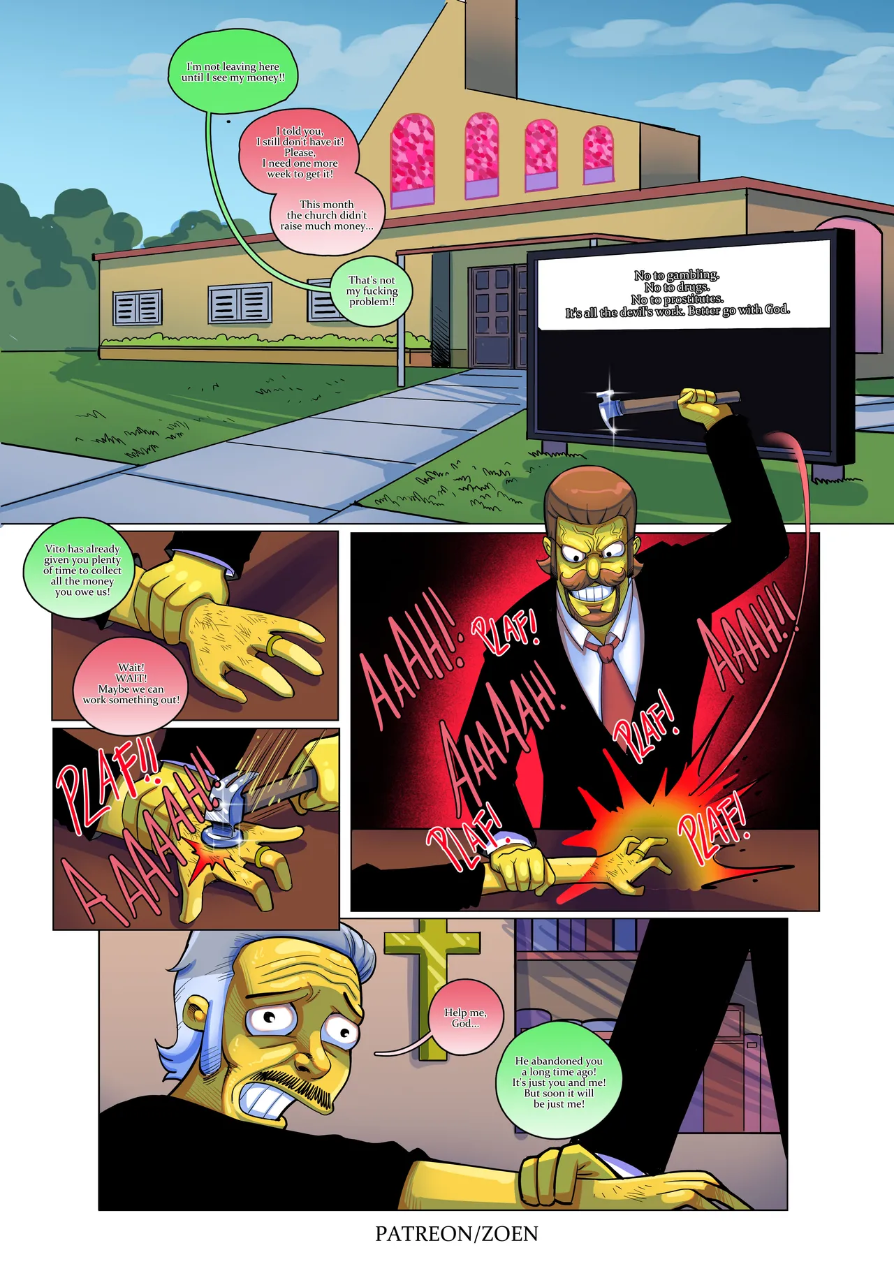 The Simpsons "Bad Boy" (Ongoing) porn comic picture 38