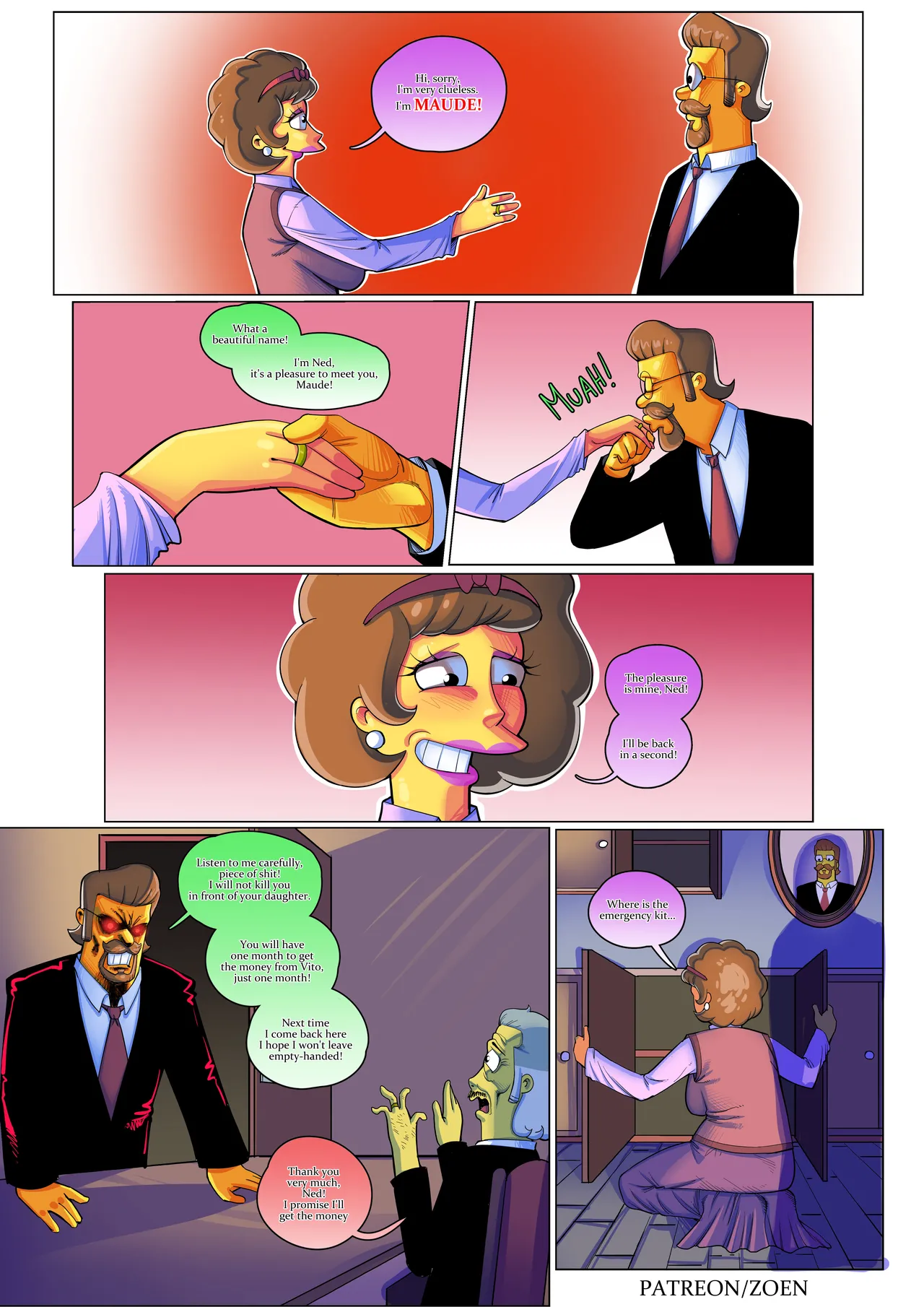 The Simpsons "Bad Boy" (Ongoing) porn comic picture 42