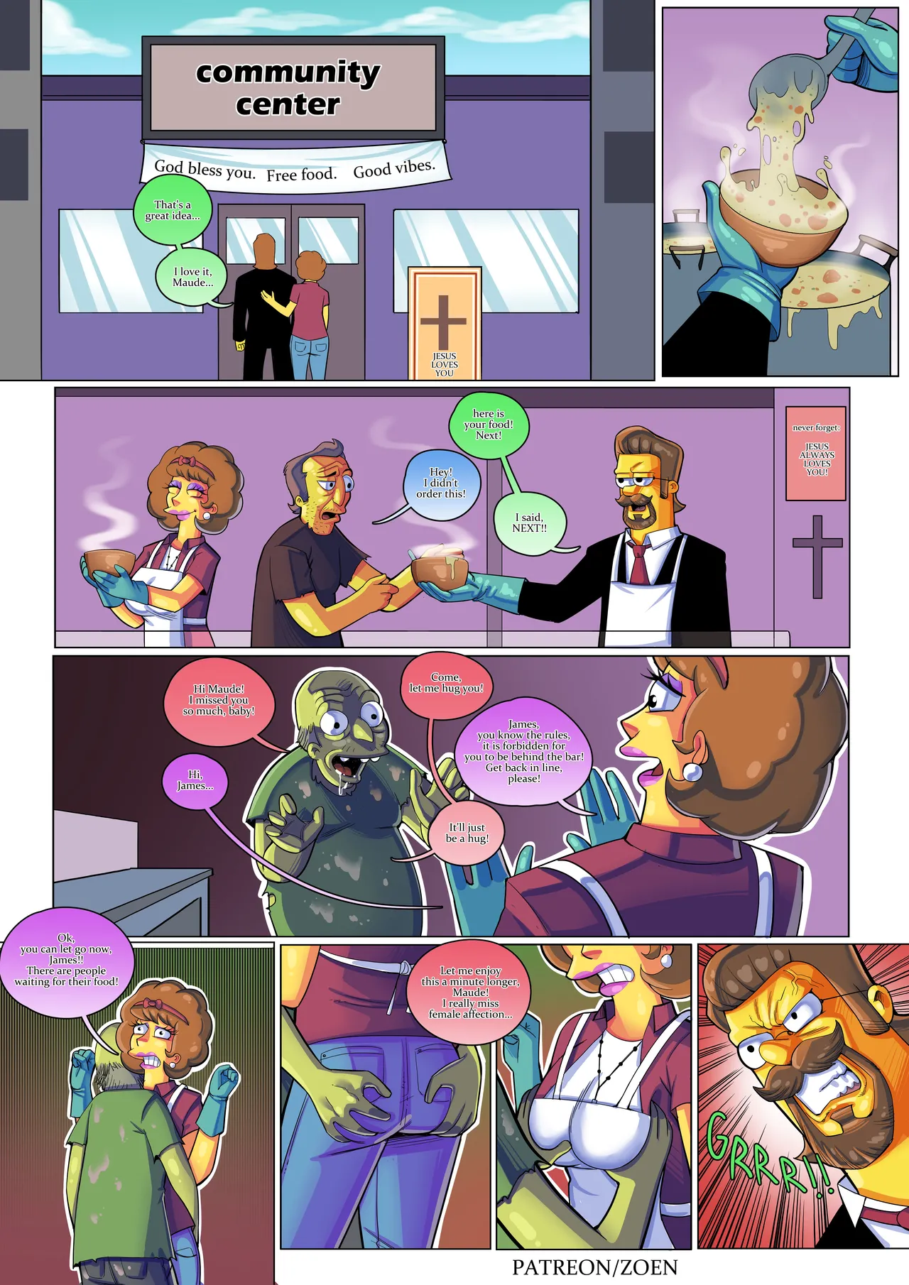 The Simpsons "Bad Boy" (Ongoing) porn comic picture 46