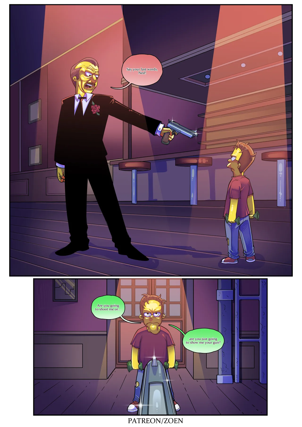 The Simpsons "Bad Boy" (Ongoing) porn comic picture 6