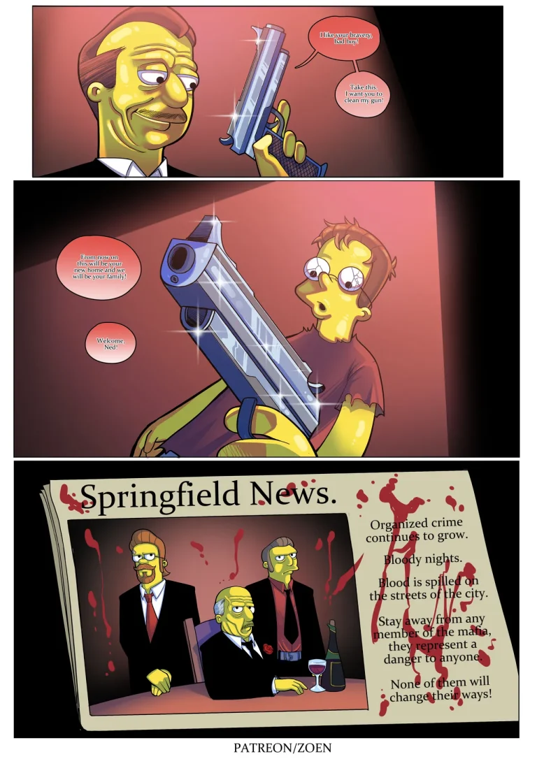 The Simpsons "Bad Boy" (Ongoing) porn comic picture 7