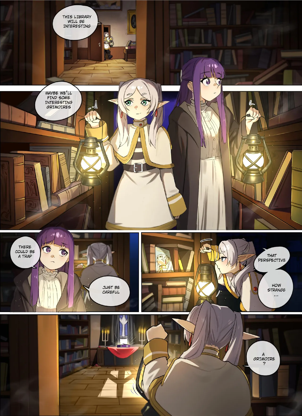 The Spell that made us come together porn comic picture 3