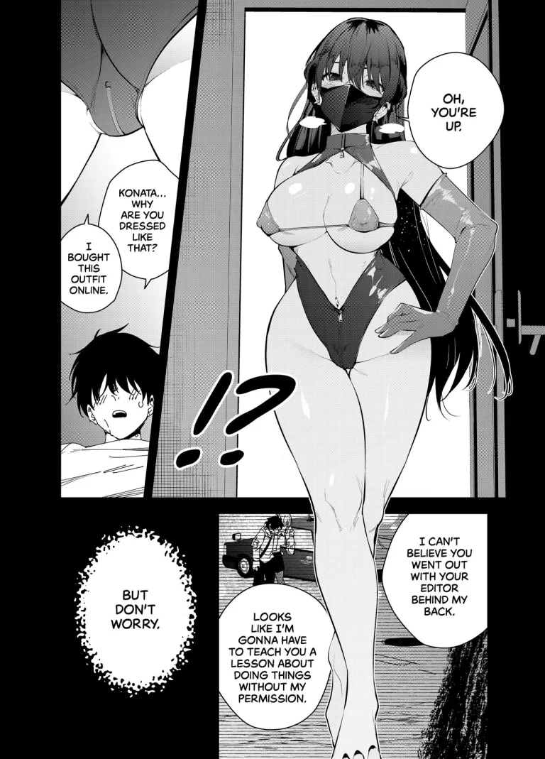 The Story Of A Manga Artist Confined By A Strange Girl porn comic picture 5
