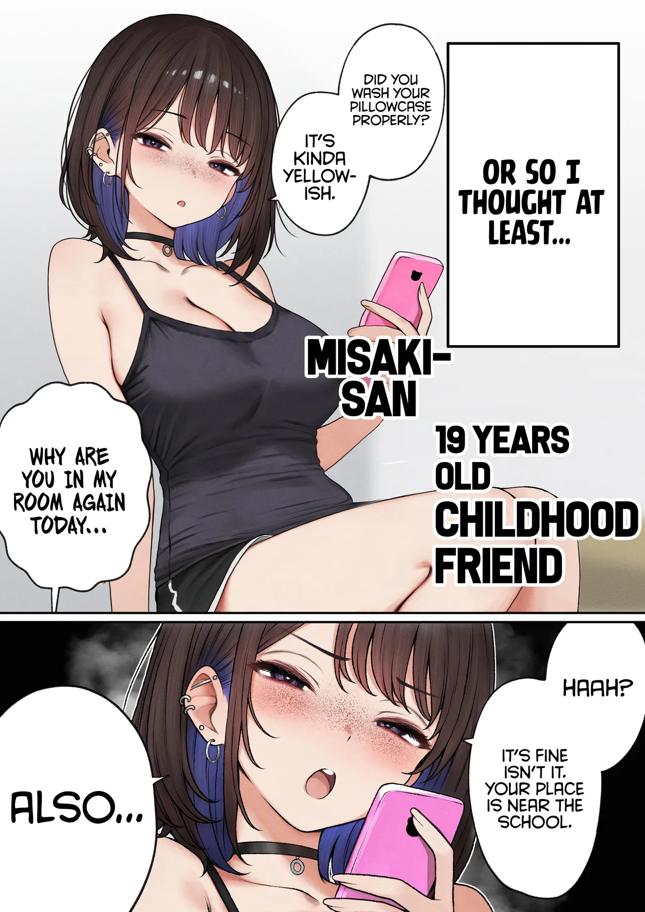 The story of how my bedroom became my gyaru childhood friend's fuck-room | Boku no Heya ga Osananajimi Gal no Yaribeya ni Natta Hanashi porn comic picture 3