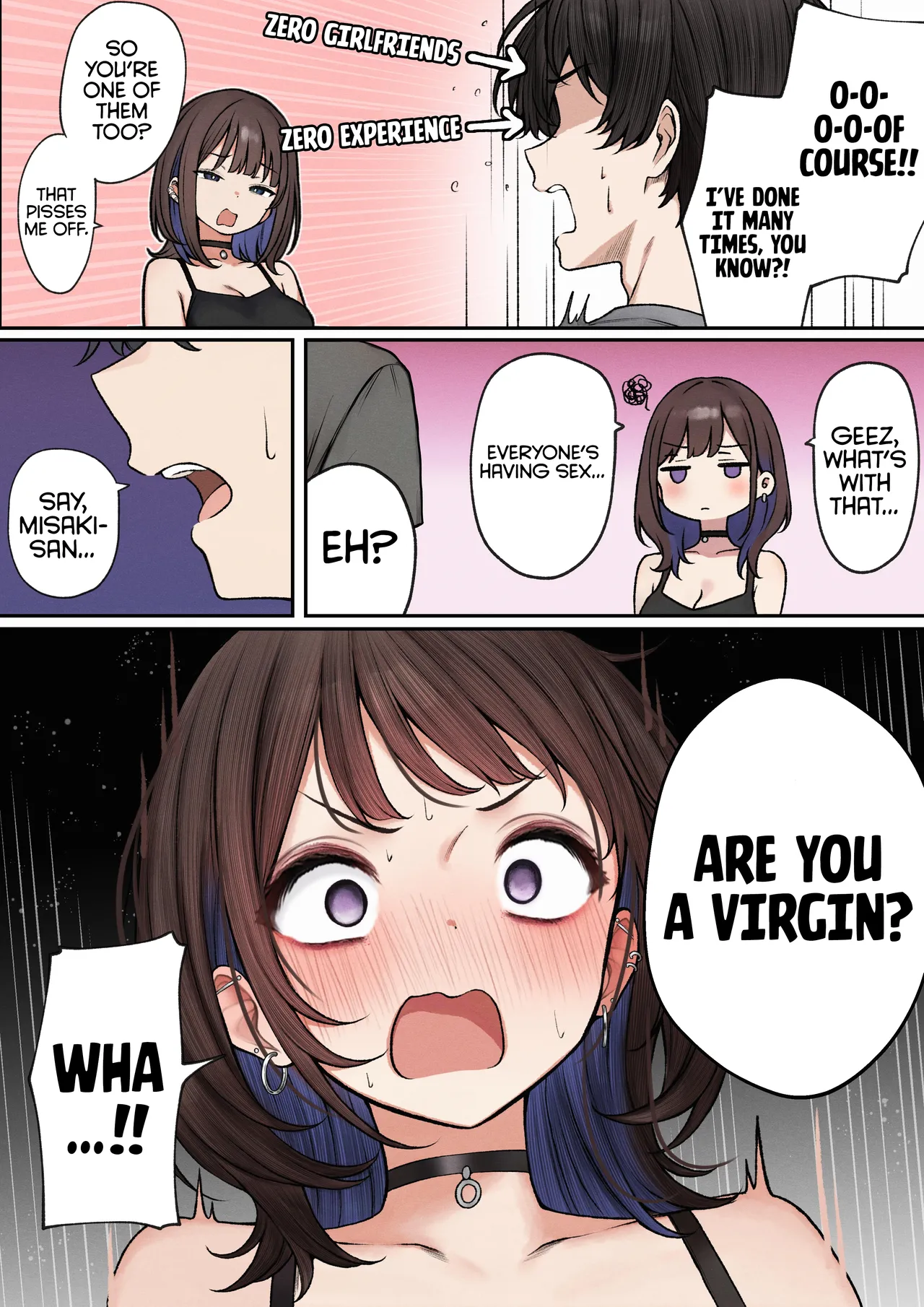 The story of how my bedroom became my gyaru childhood friend's fuck-room | Boku no Heya ga Osananajimi Gal no Yaribeya ni Natta Hanashi porn comic picture 9