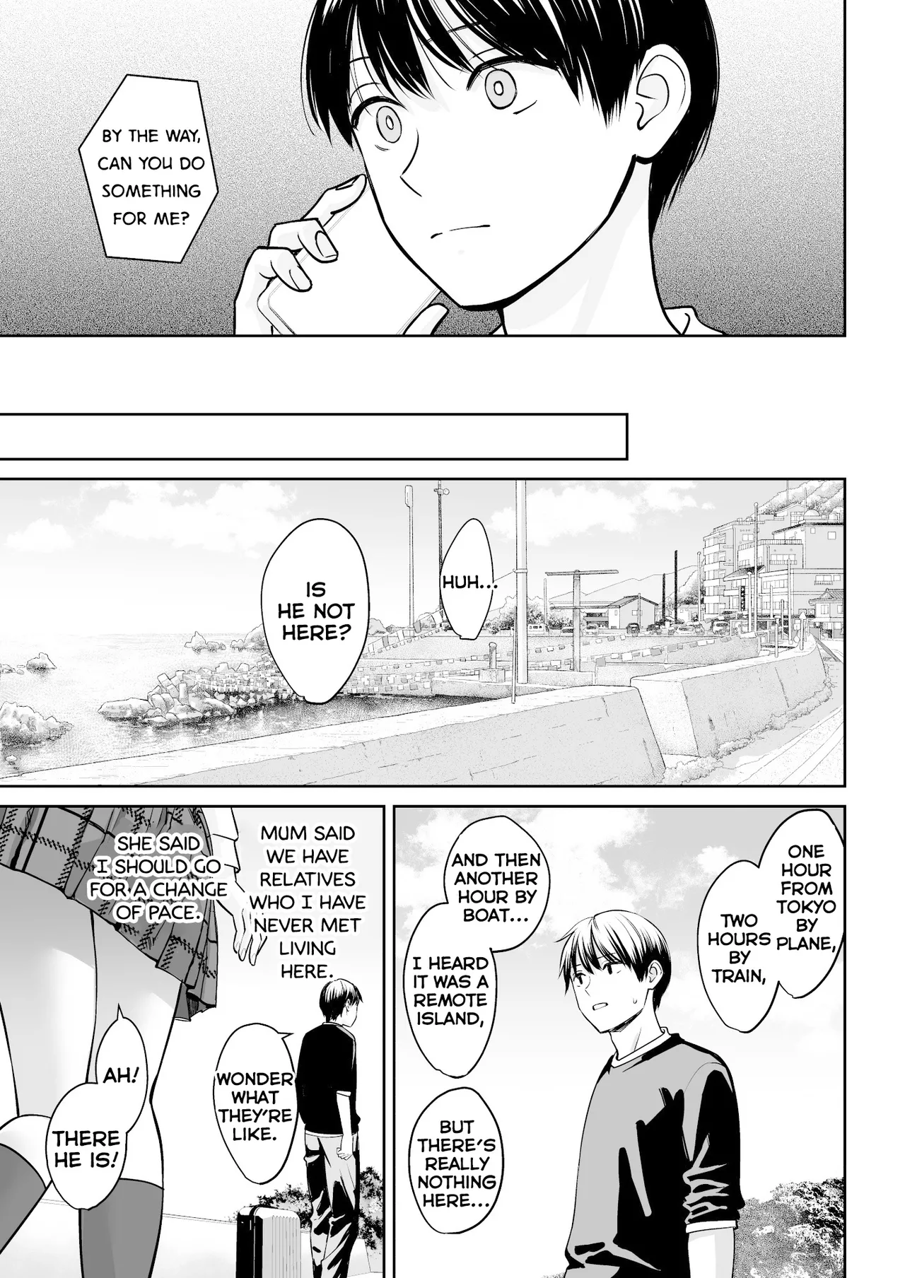 The story of suddenly getting an older sister | Totsuzen Ane ga Dekita Hanashi porn comic picture 4