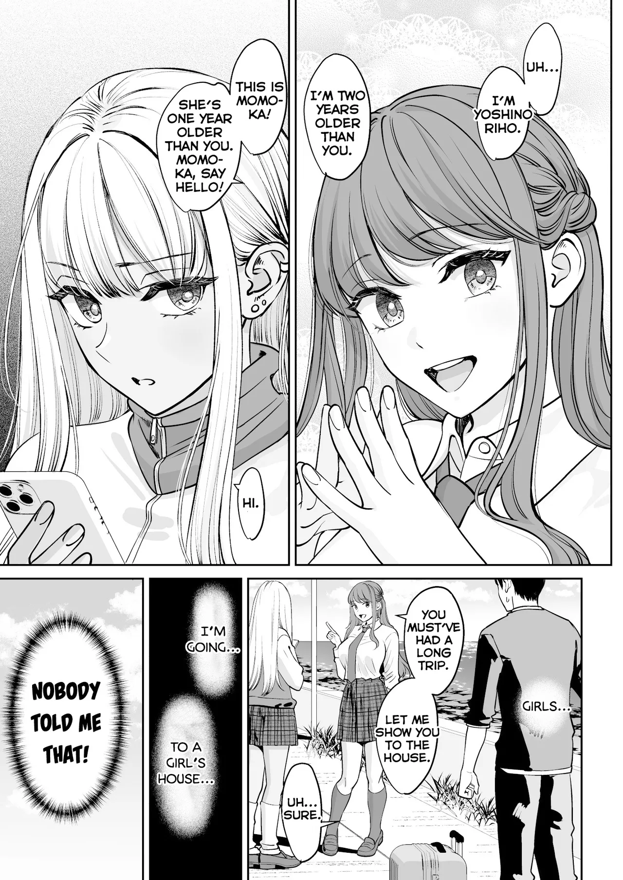 The story of suddenly getting an older sister | Totsuzen Ane ga Dekita Hanashi porn comic picture 6