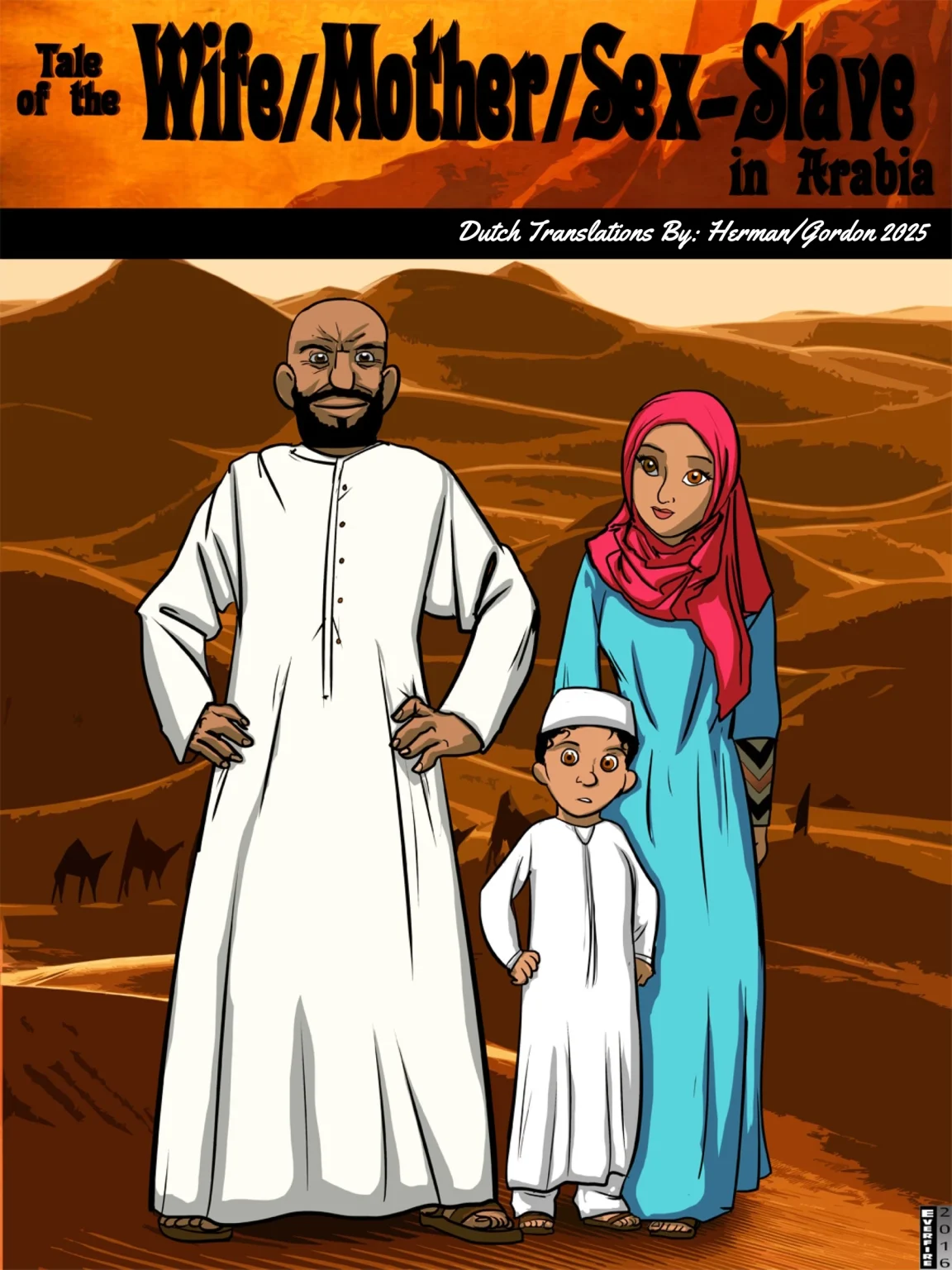 The Tale of Wife/Mother/Sex-slave in Arabia [NL] porn comic picture 1