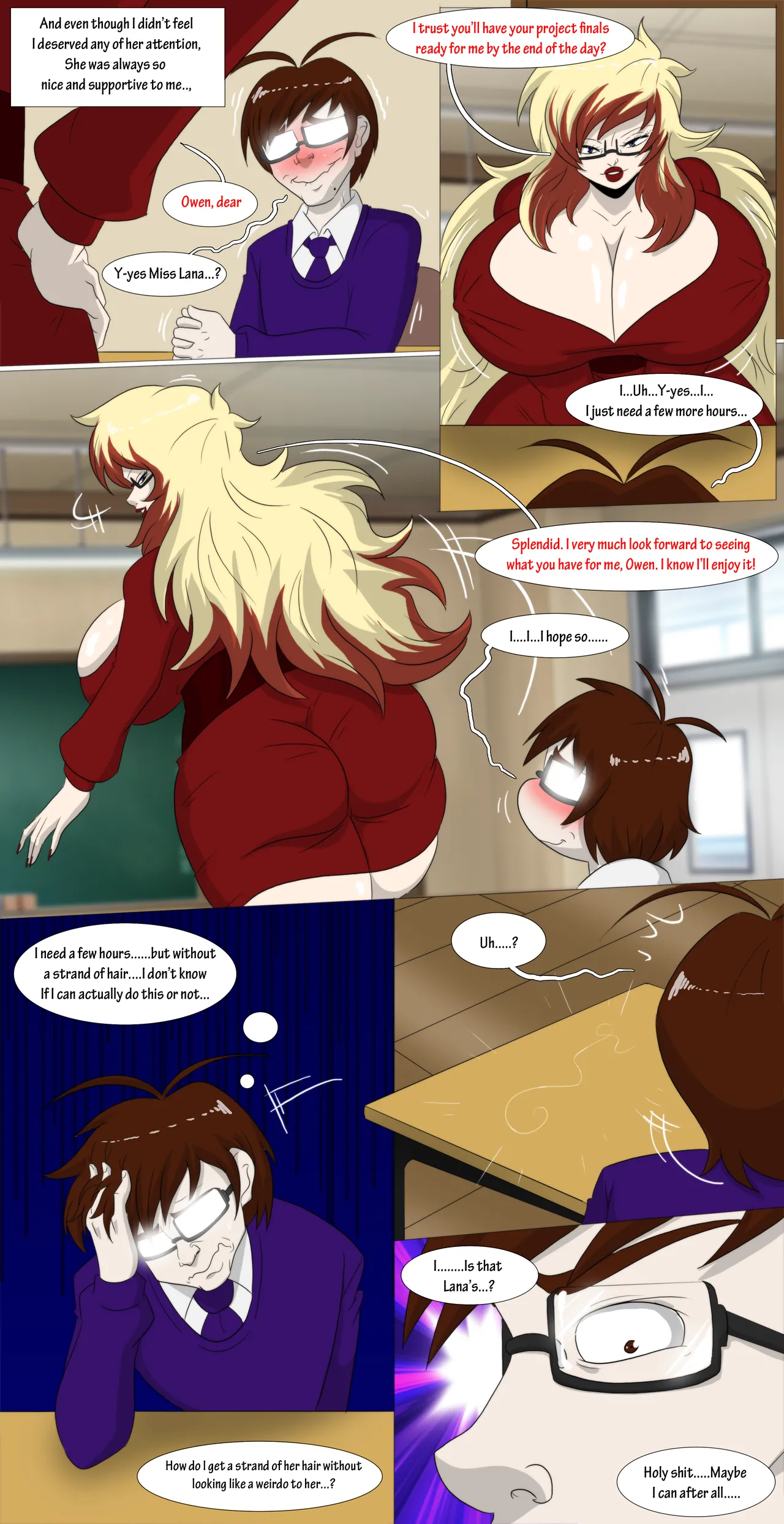 The Teacher's Pet porn comic picture 3