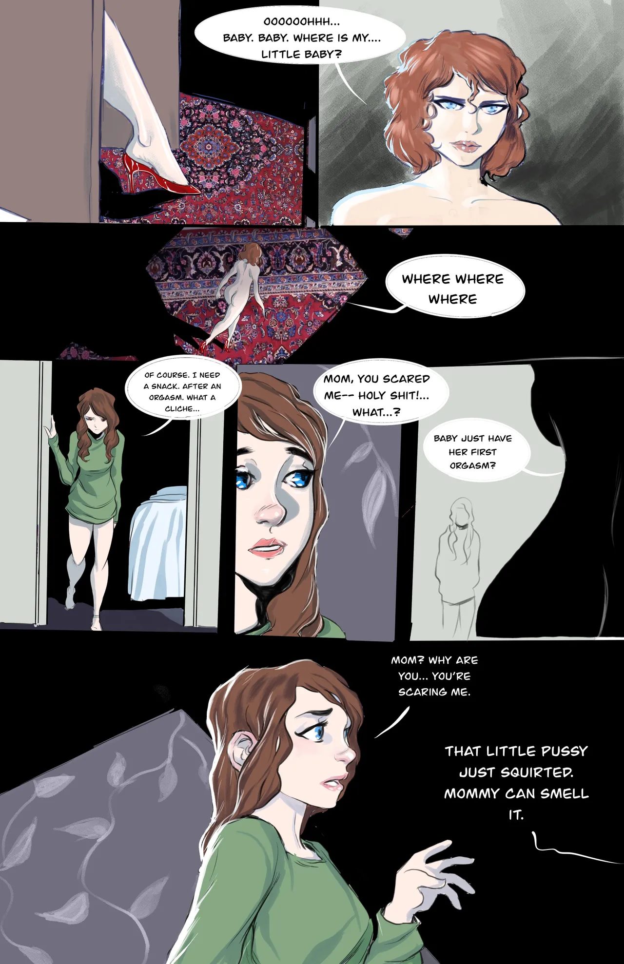 The Wayfare Horror porn comic picture 11