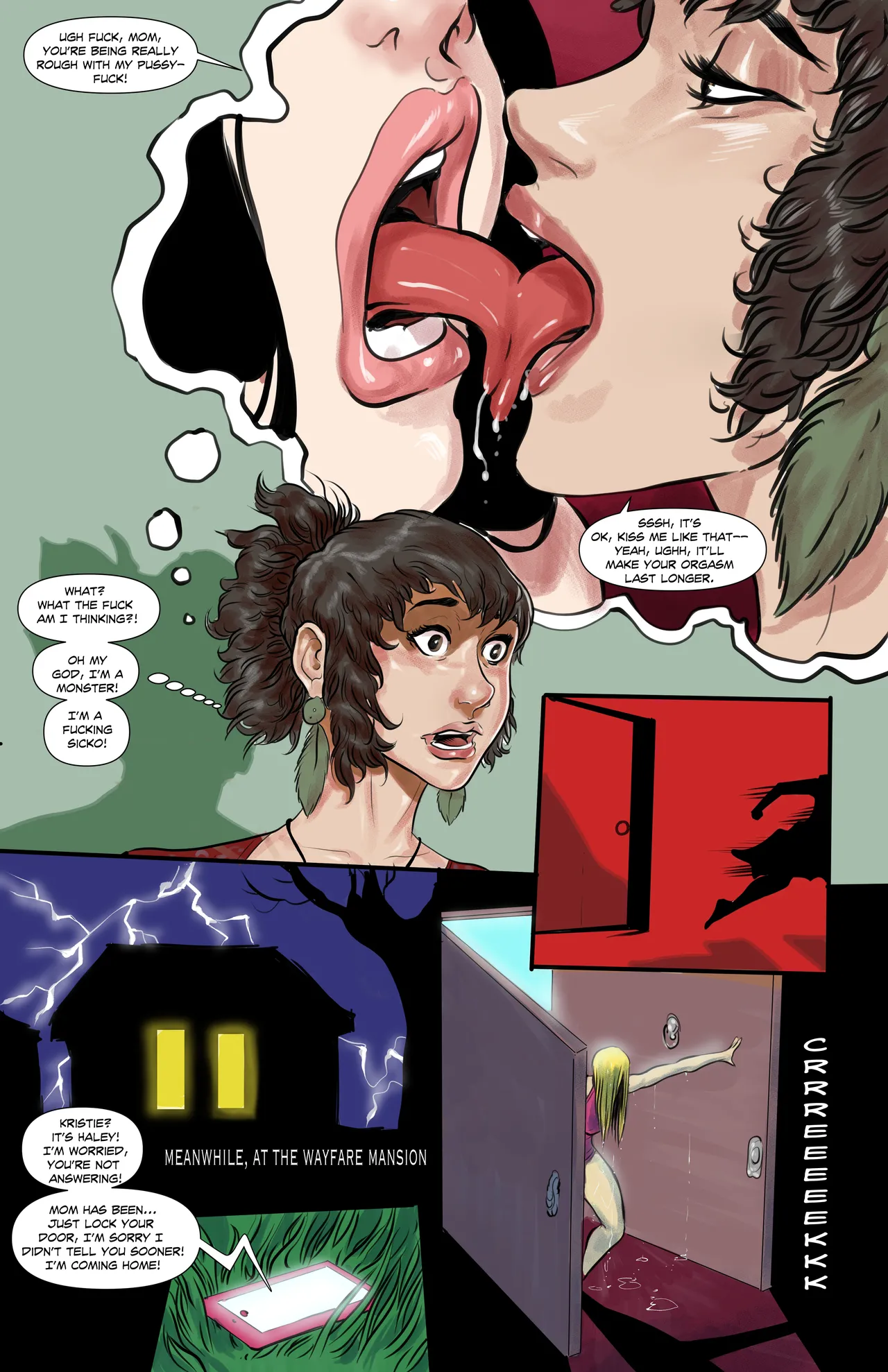 The Wayfare Horror porn comic picture 25