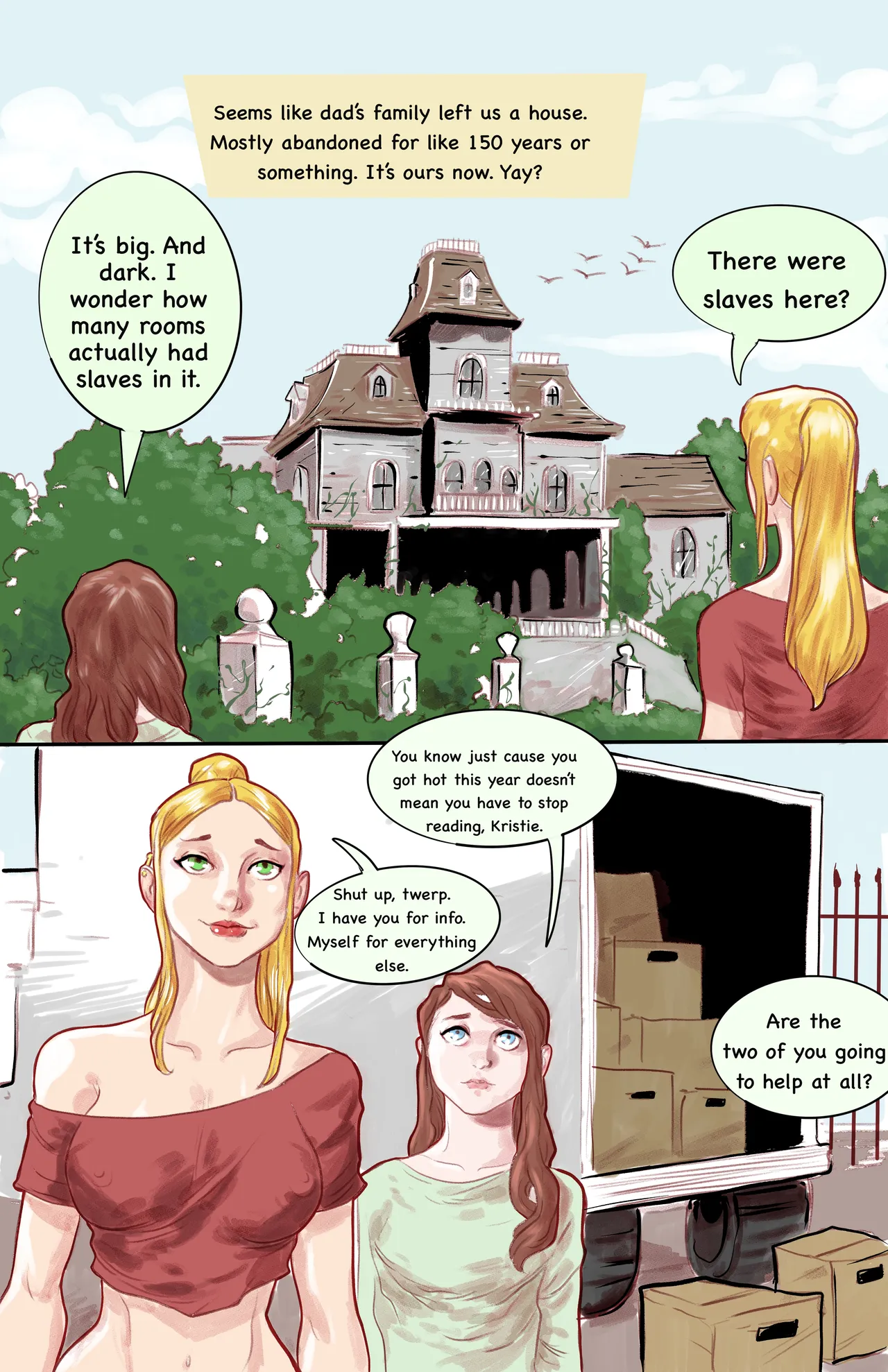 The Wayfare Horror porn comic picture 3