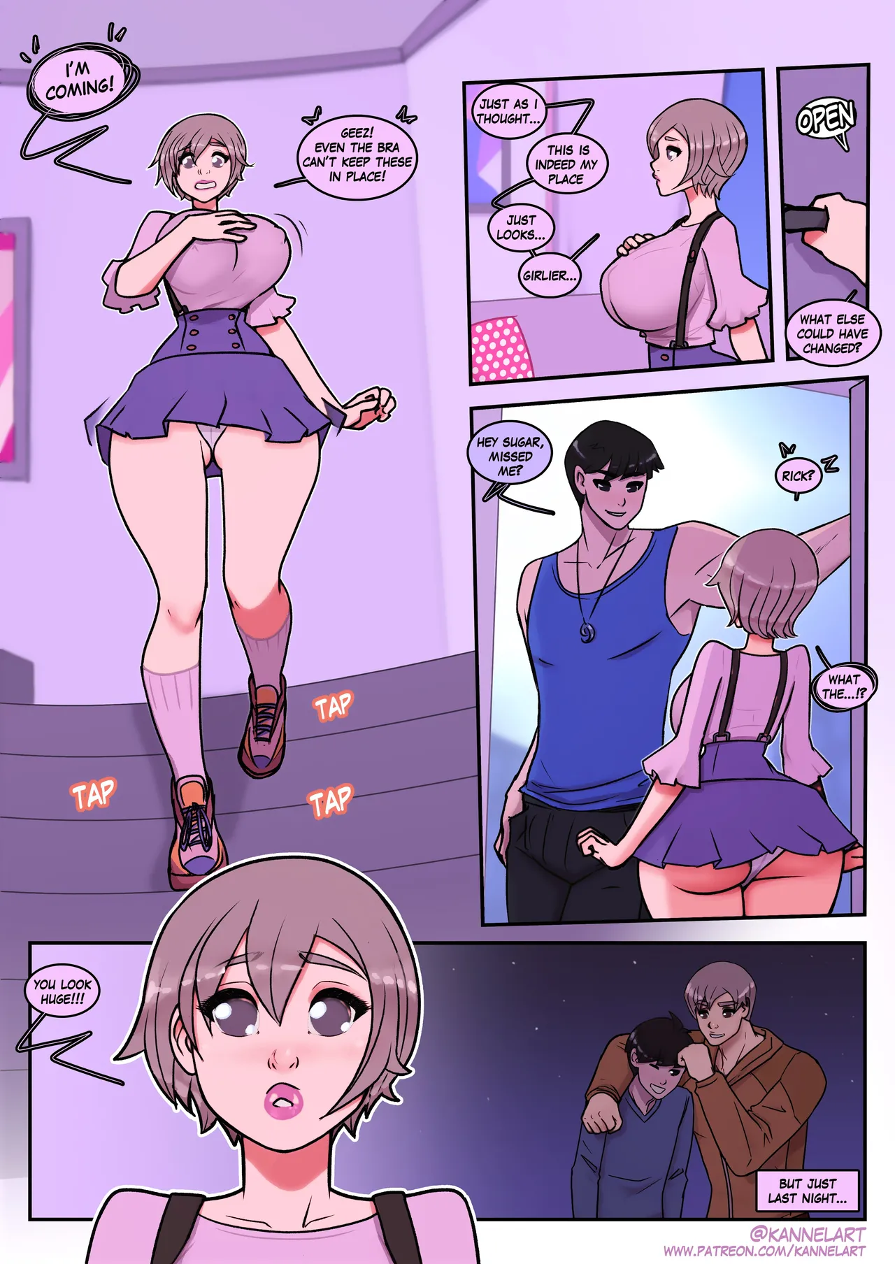The Wish That Turned Me Into My Best Friend's Girlfriend [Alternate Version] porn comic picture 8