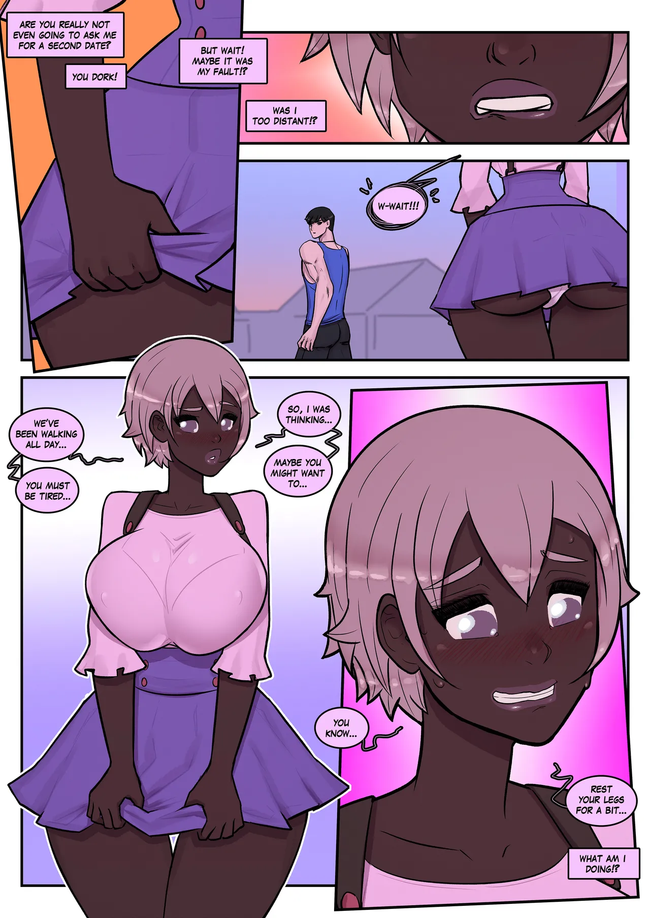 The Wish That Turned Me Into My Best Friend's Girlfriend porn comic picture 12