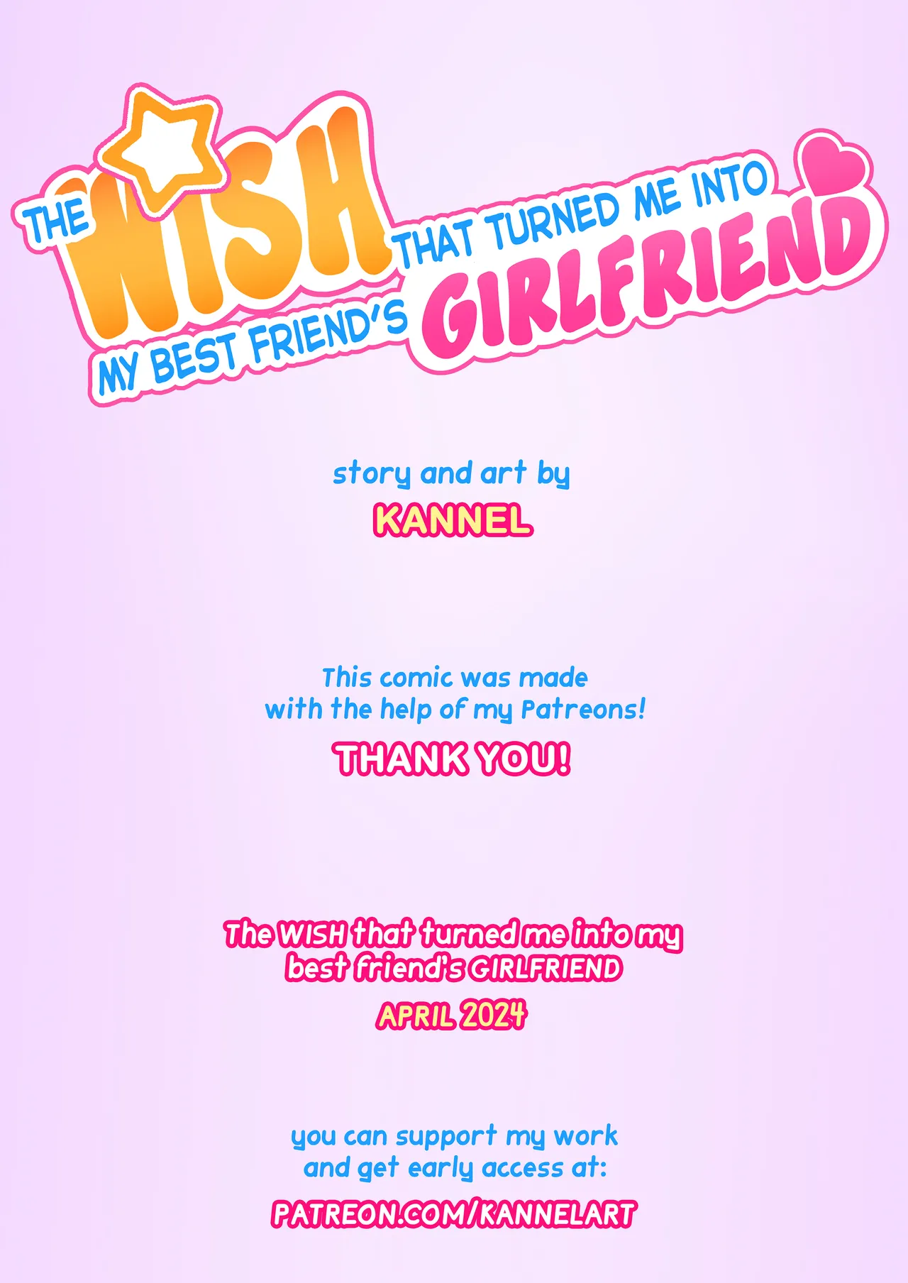 The Wish That Turned Me Into My Best Friend's Girlfriend porn comic picture 3