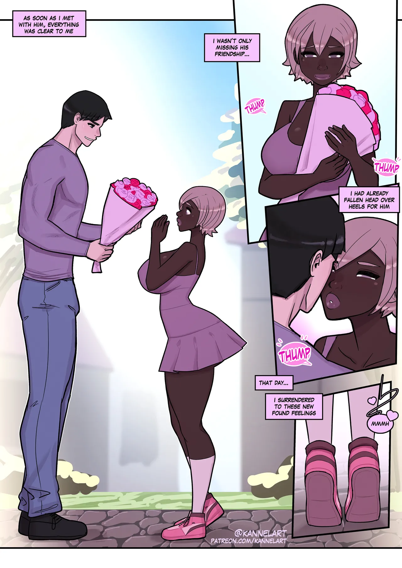 The Wish That Turned Me Into My Best Friend's Girlfriend porn comic picture 30