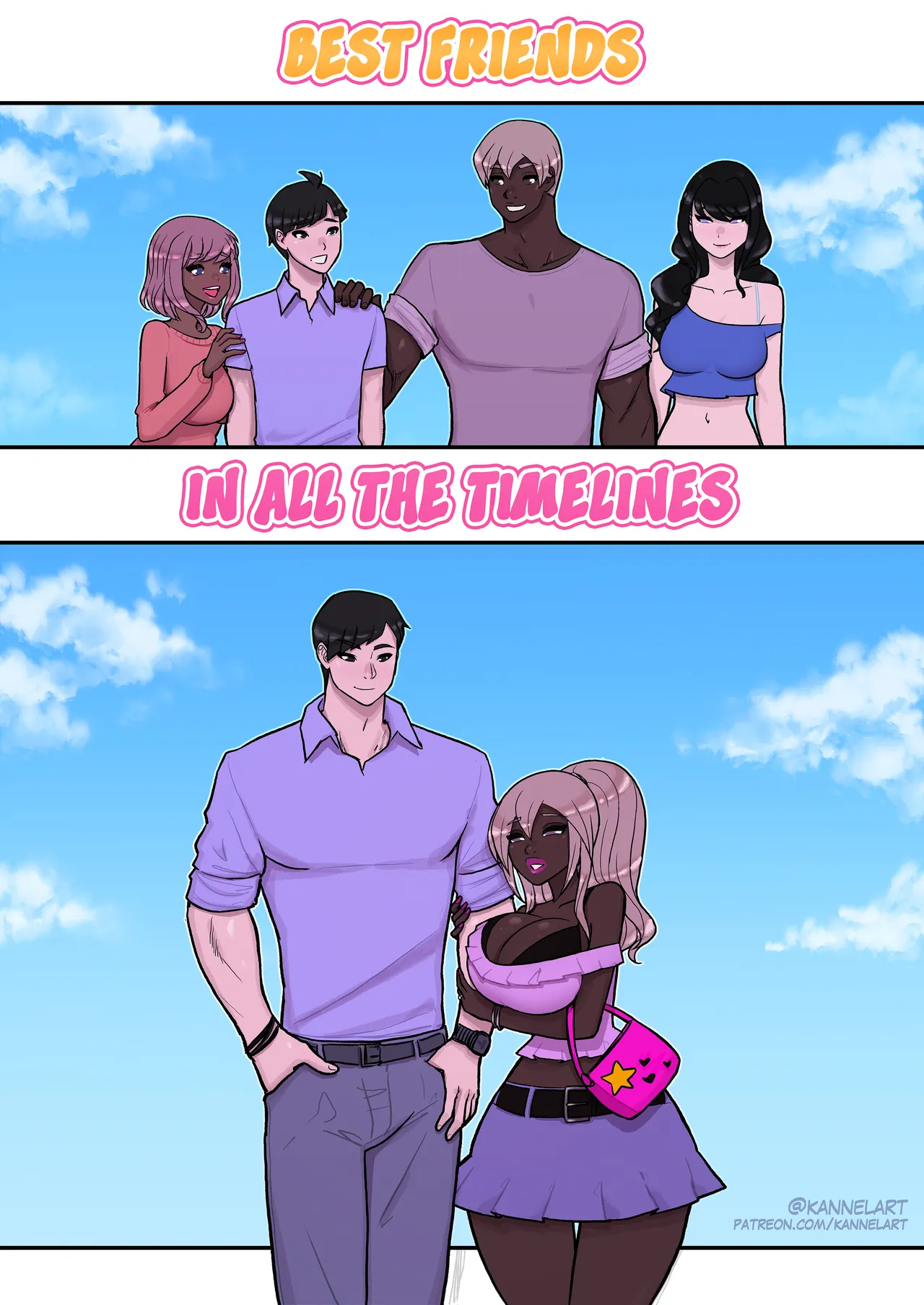 The Wish That Turned Me Into My Best Friend's Girlfriend porn comic picture 40