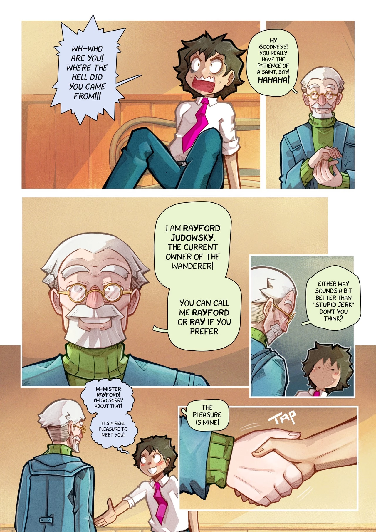 The Wonderful Wanderer porn comic picture 13