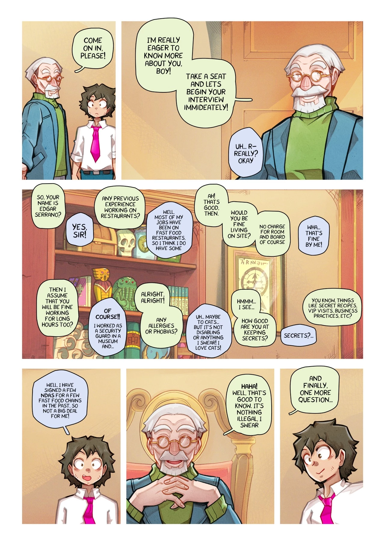 The Wonderful Wanderer porn comic picture 14