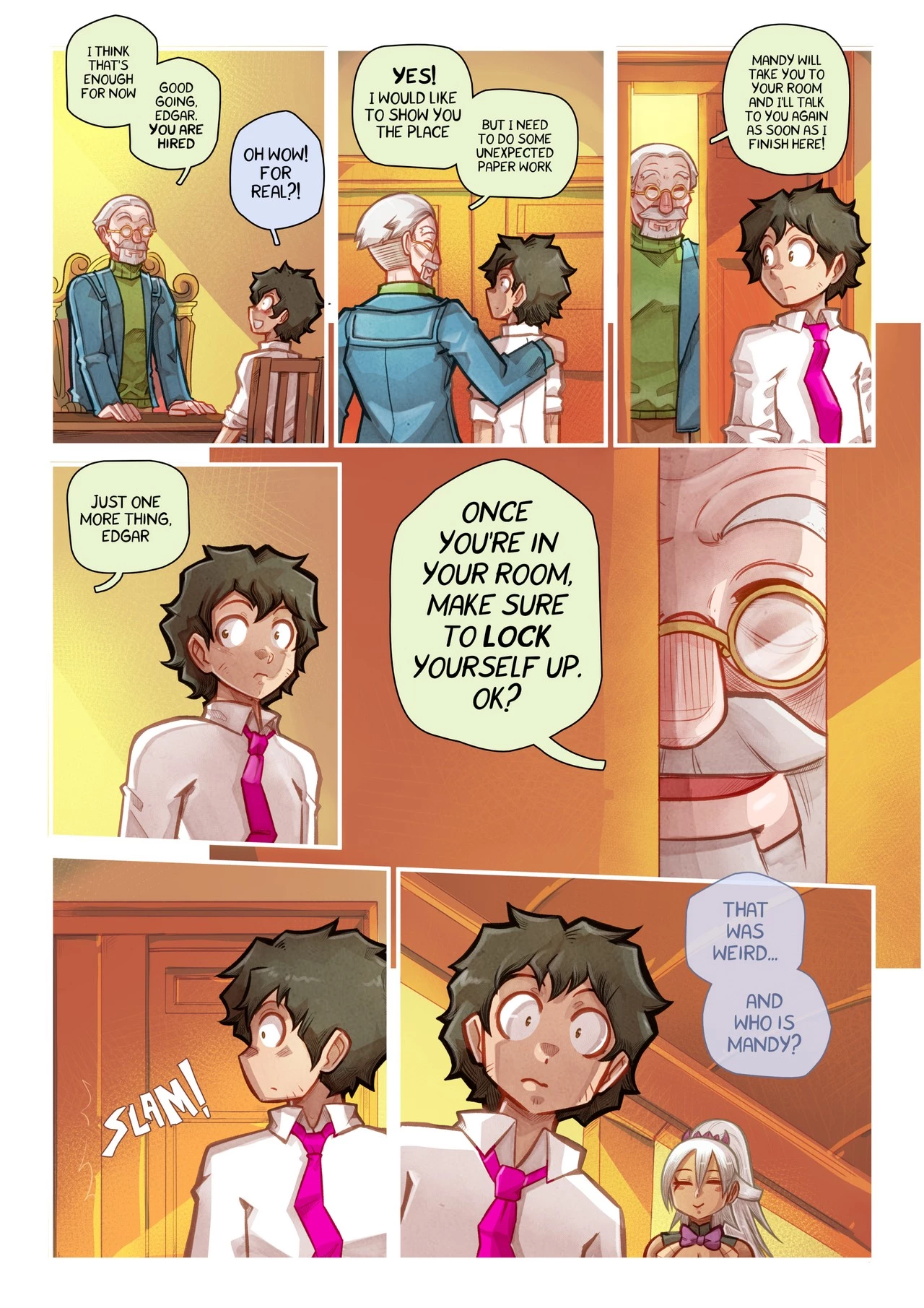 The Wonderful Wanderer porn comic picture 16