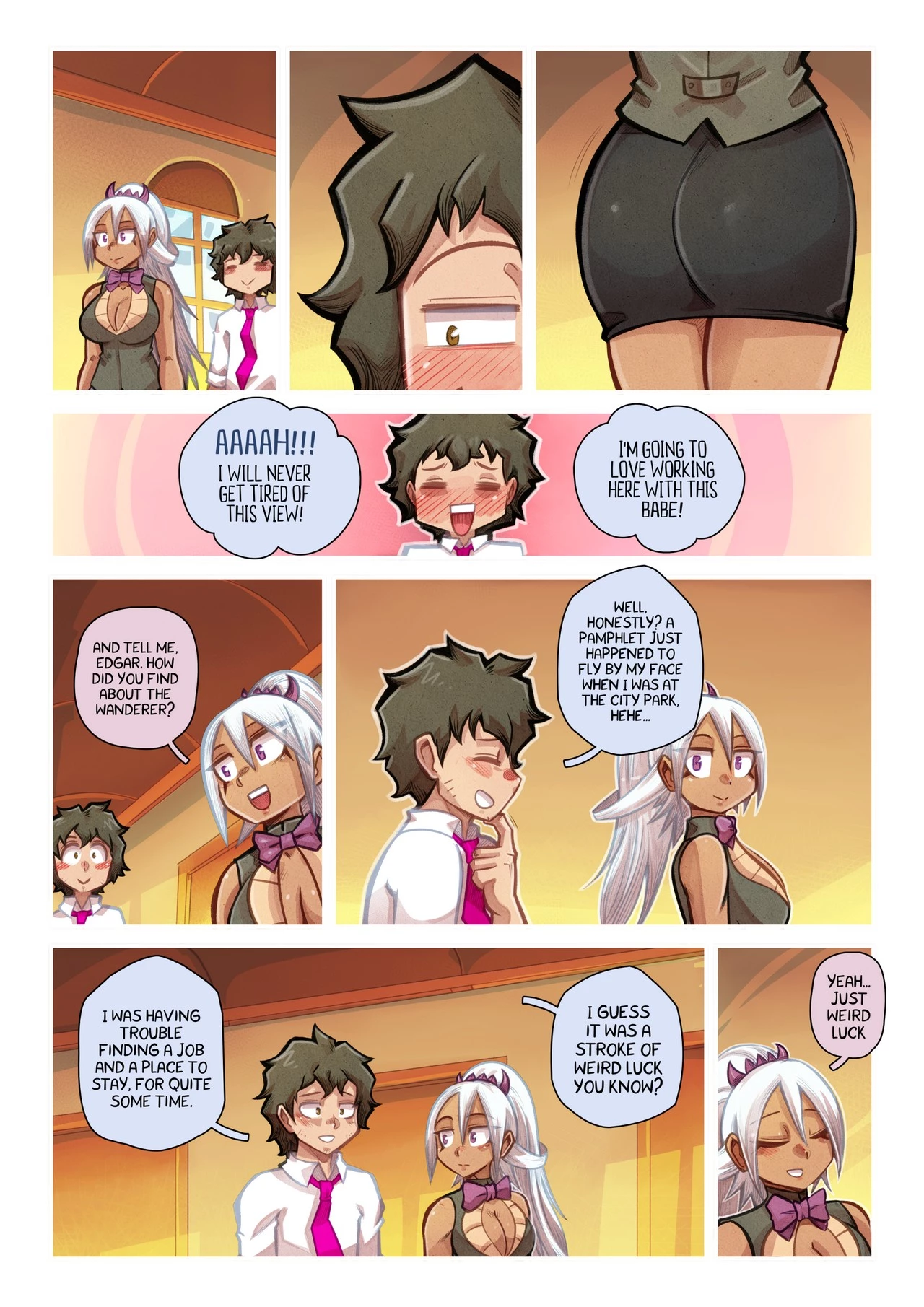 The Wonderful Wanderer porn comic picture 18