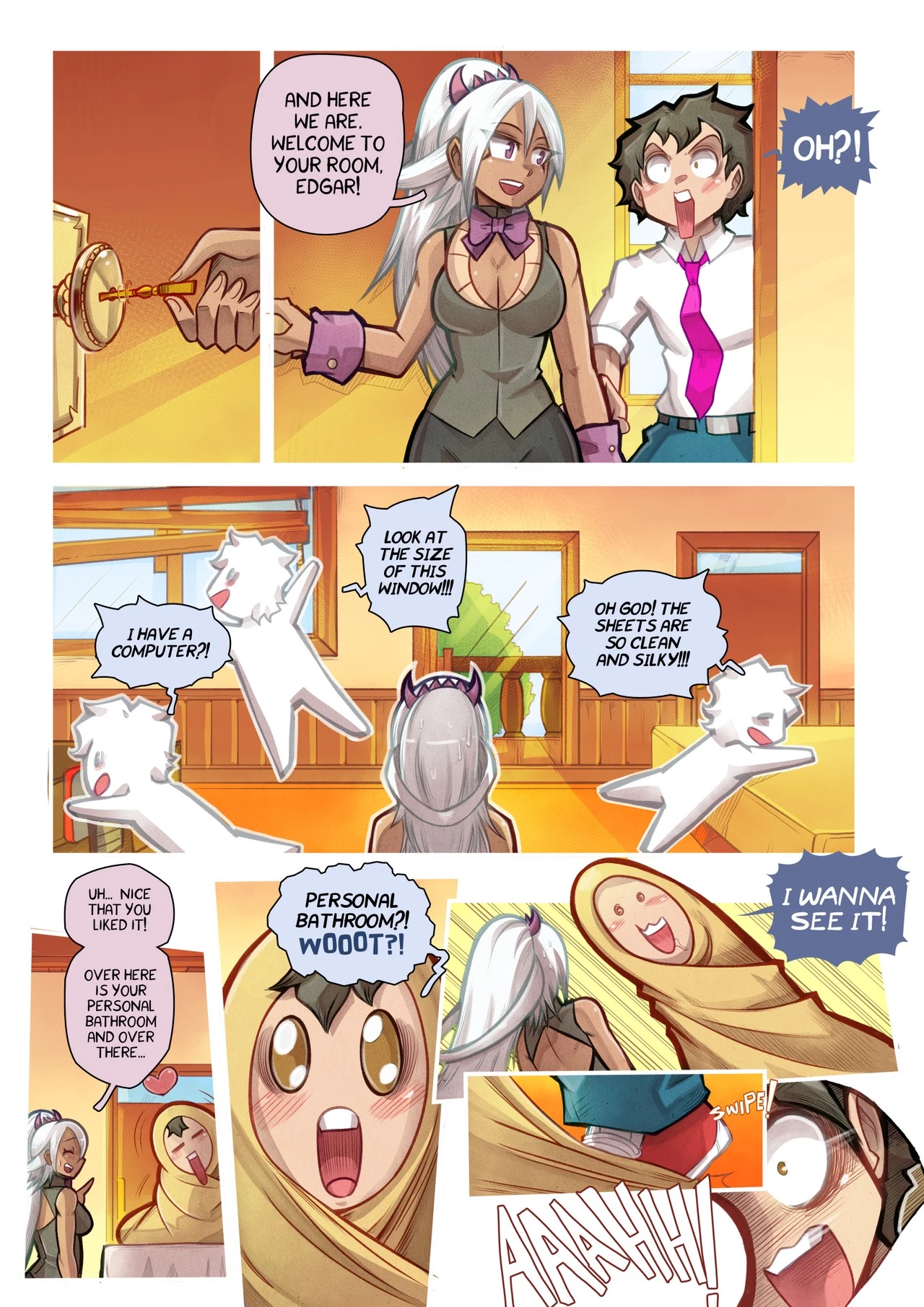 The Wonderful Wanderer porn comic picture 19