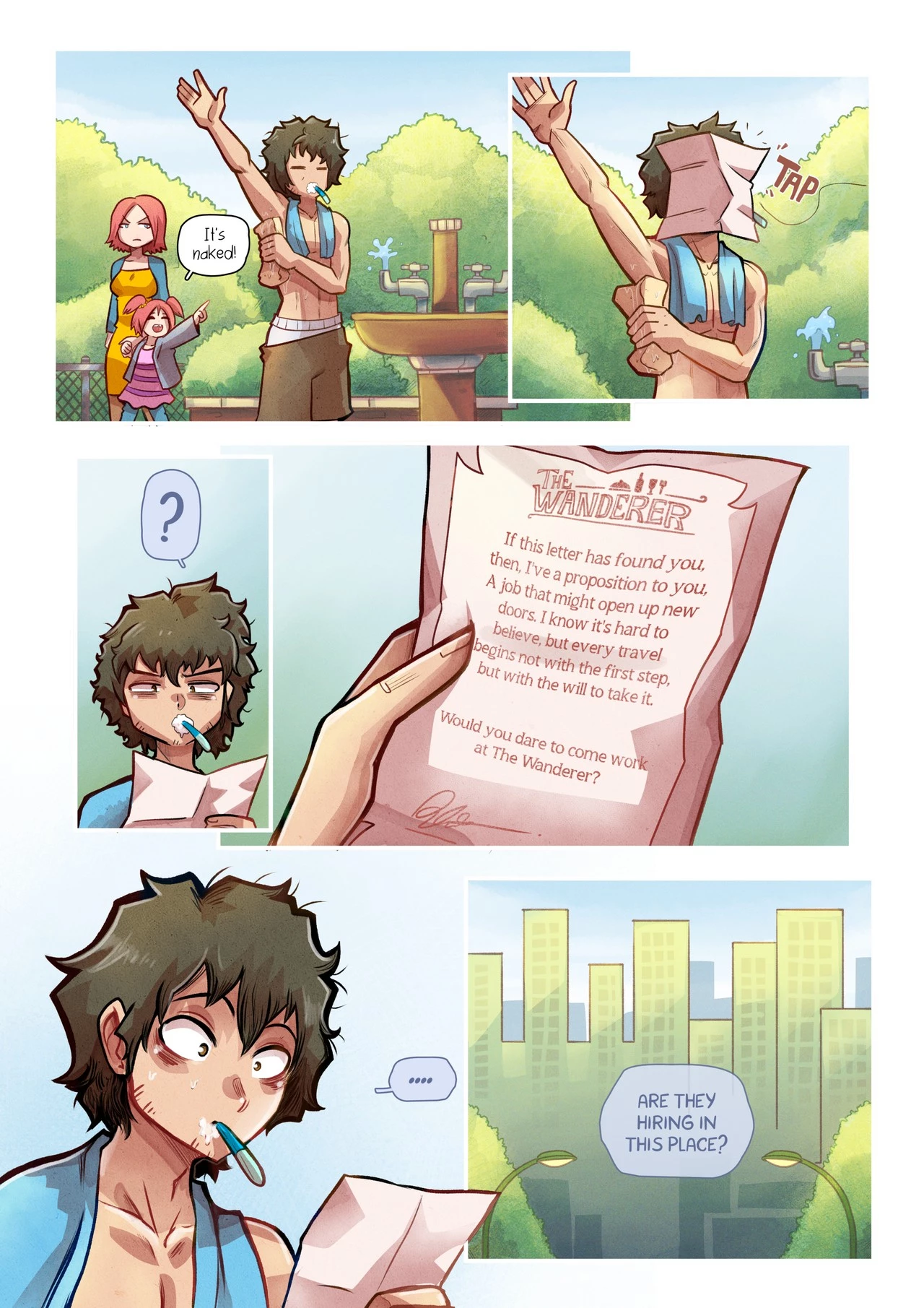 The Wonderful Wanderer porn comic picture 5
