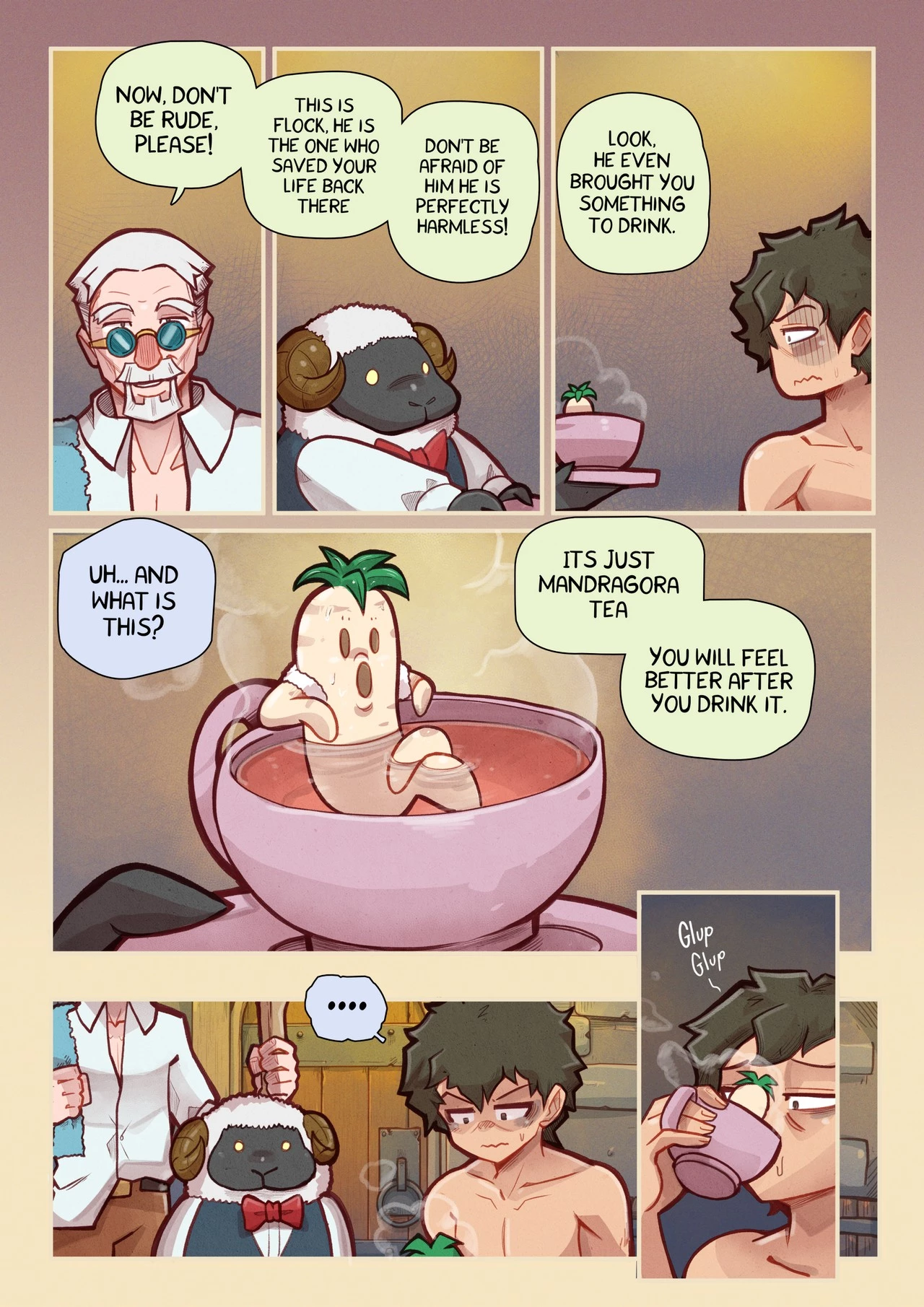 The Wonderful Wanderer porn comic picture 53