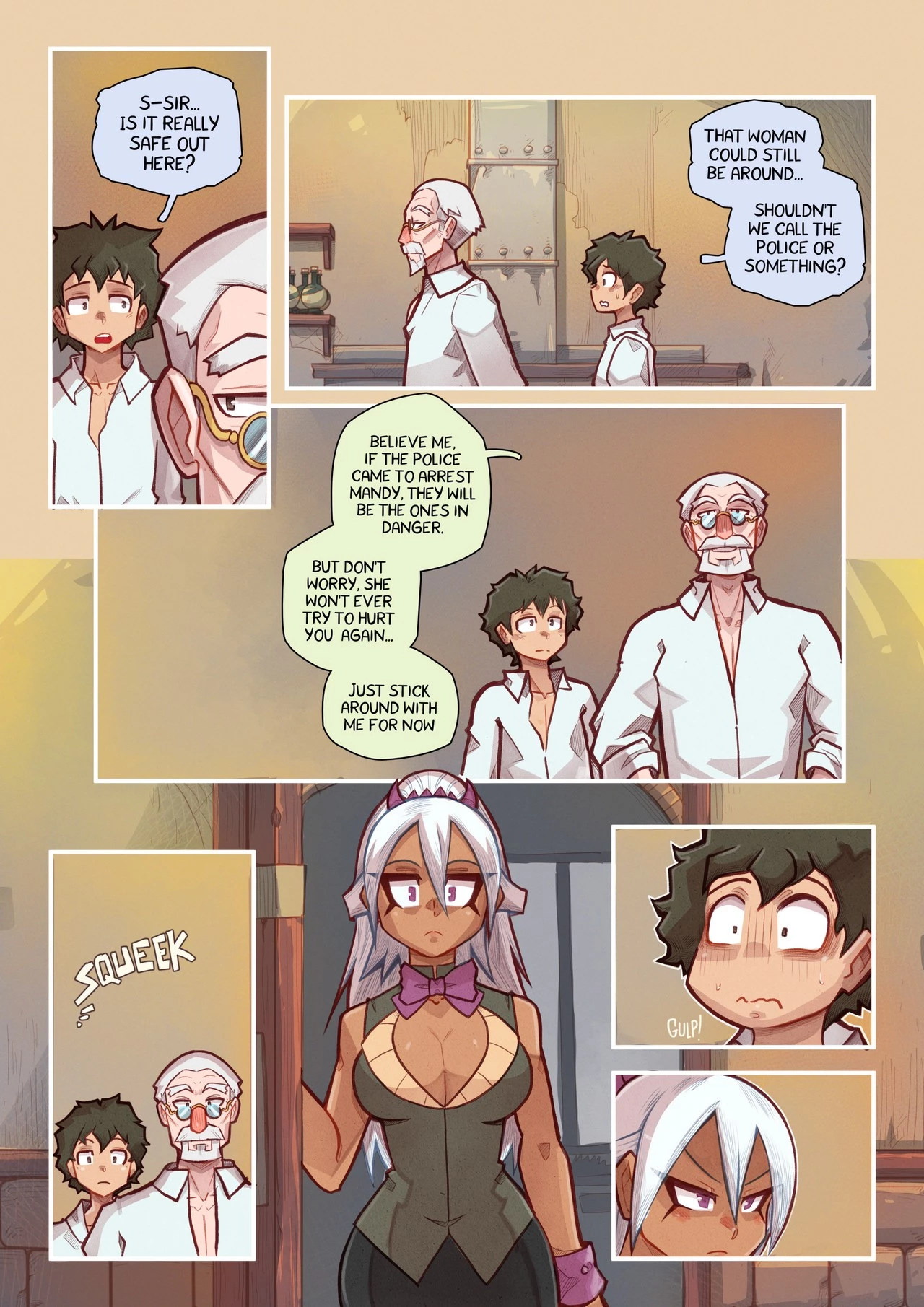 The Wonderful Wanderer porn comic picture 56