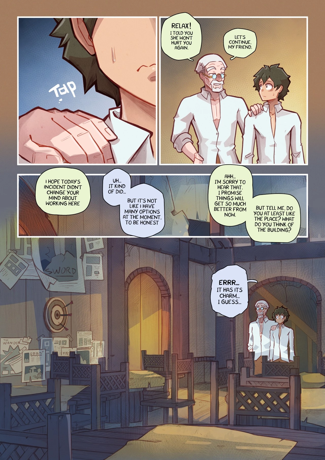 The Wonderful Wanderer porn comic picture 58