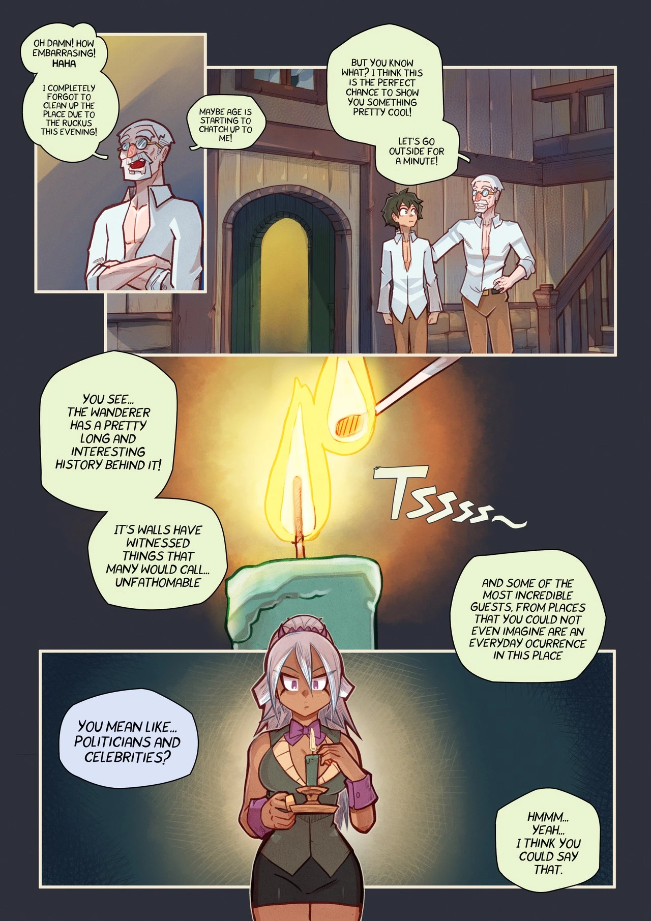 The Wonderful Wanderer porn comic picture 59
