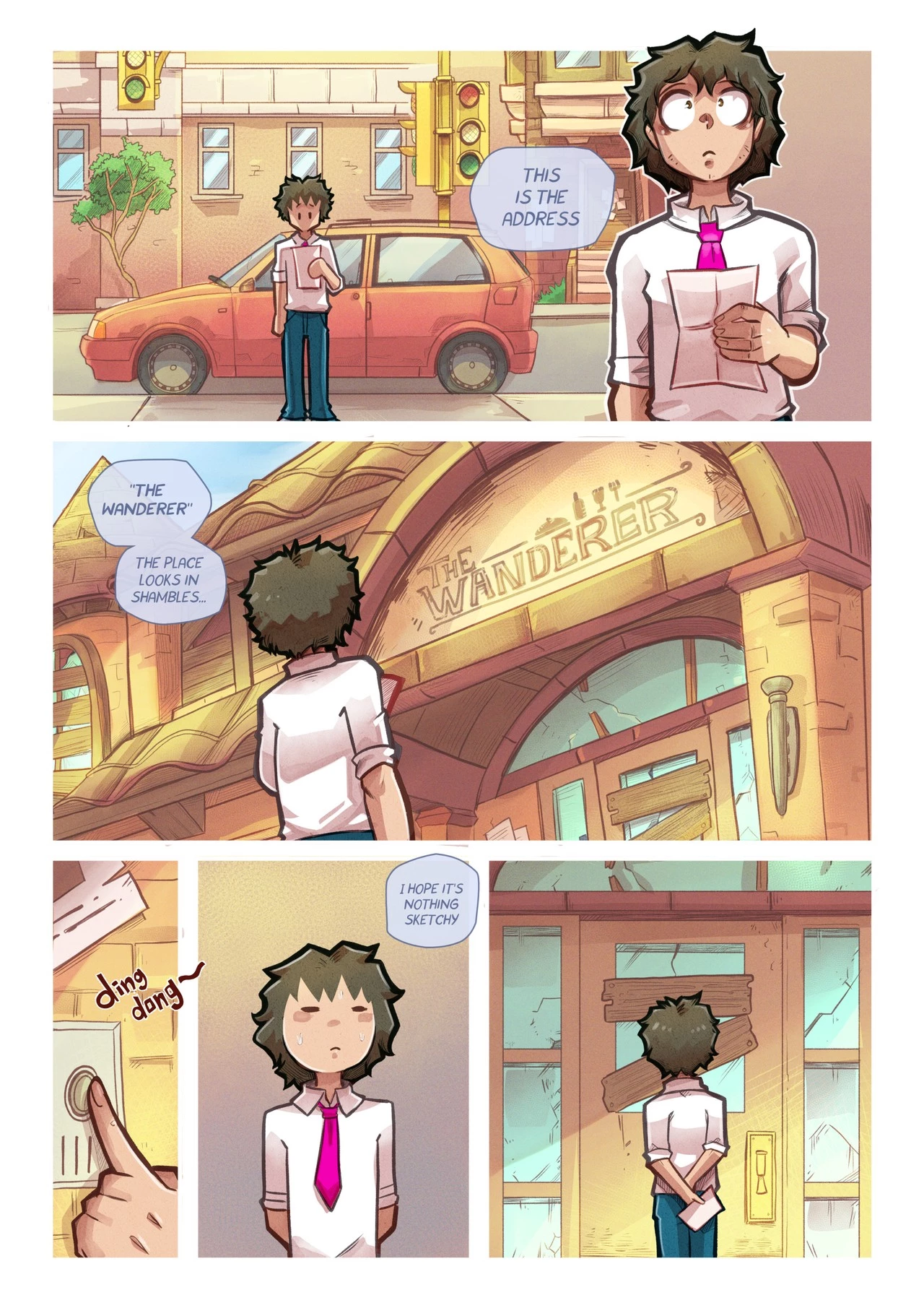 The Wonderful Wanderer porn comic picture 6